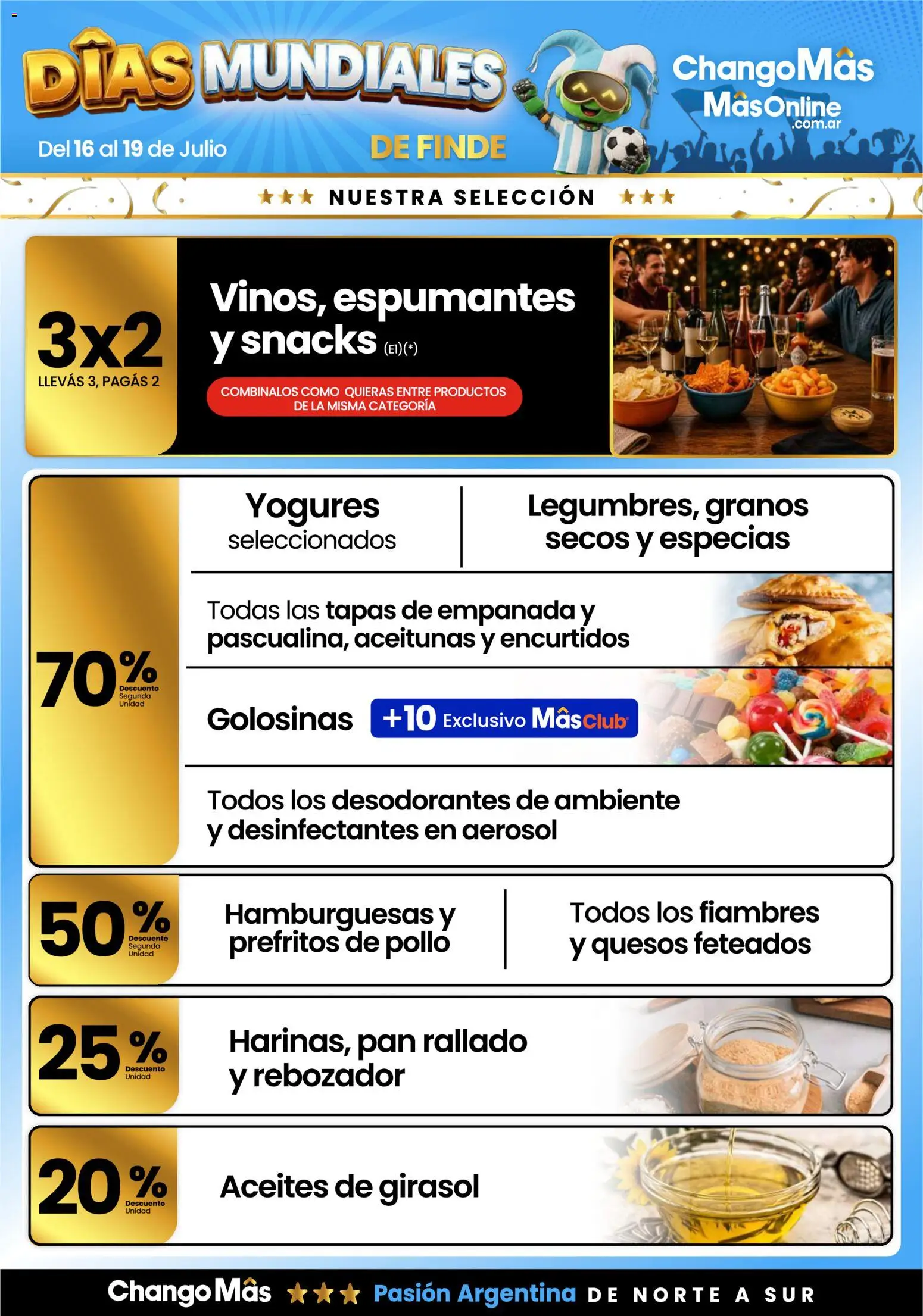 Changomas Días Mundiales (16/07/2026 cover