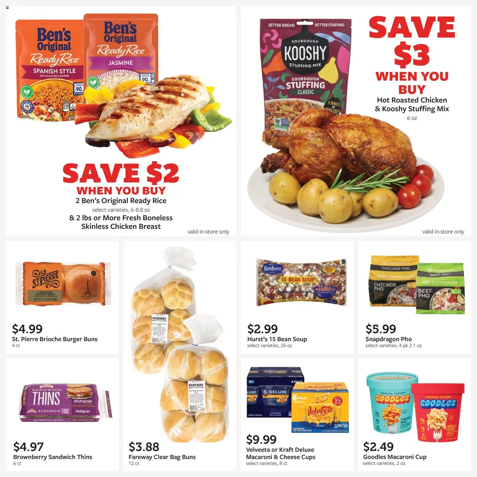 Fareway Monthly Ad - valid from 08/31/2026 | Page: 13 | Products: Grains, Cheese, Rice, Beef