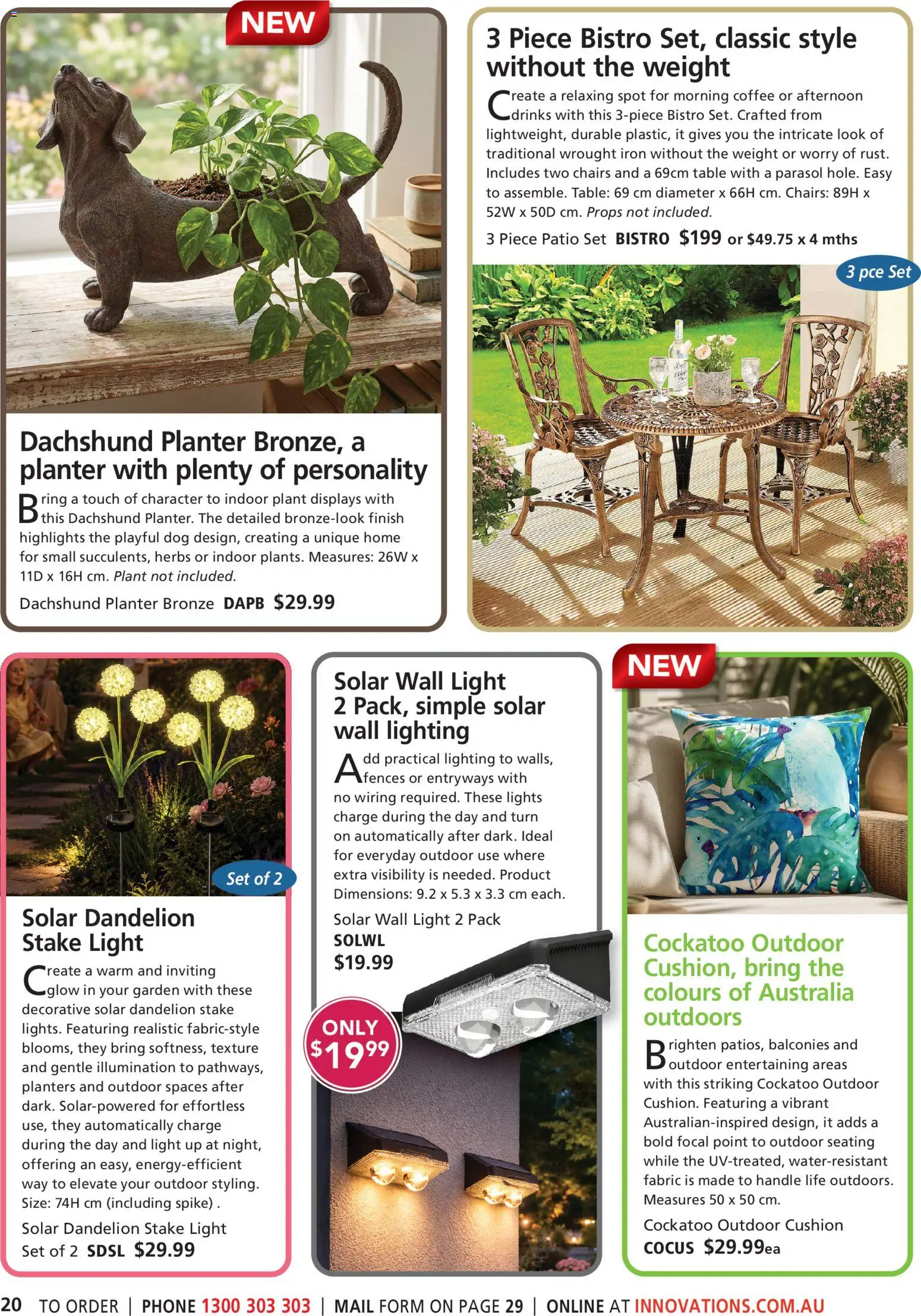 Innovations catalogue - valid from 21/09/2026 | Page: 19 | Products: Drinks, Plant, Parasol, Chairs
