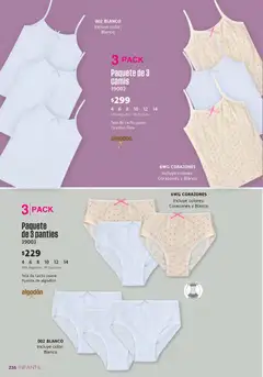 Vista previa de Ilusión catálogo Verano, nuevo folleto de la tienda, válido en México a partir del 01.06.2026 | Página: 239 | Productos: Algodón, Tirantes