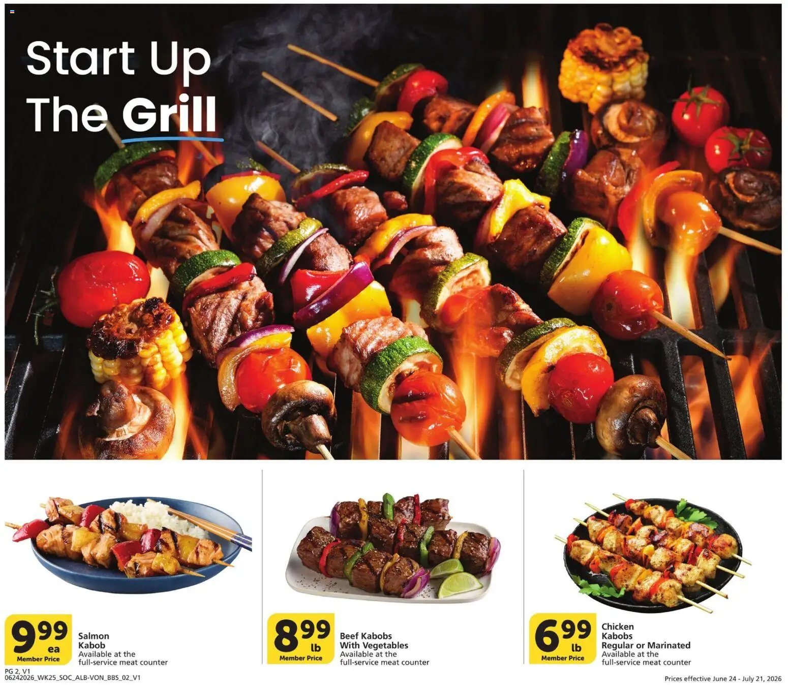 Vons Big Book of Savings - valid from 06/24/2026 | Page: 2 | Products: Beef, Vegetables, Grill