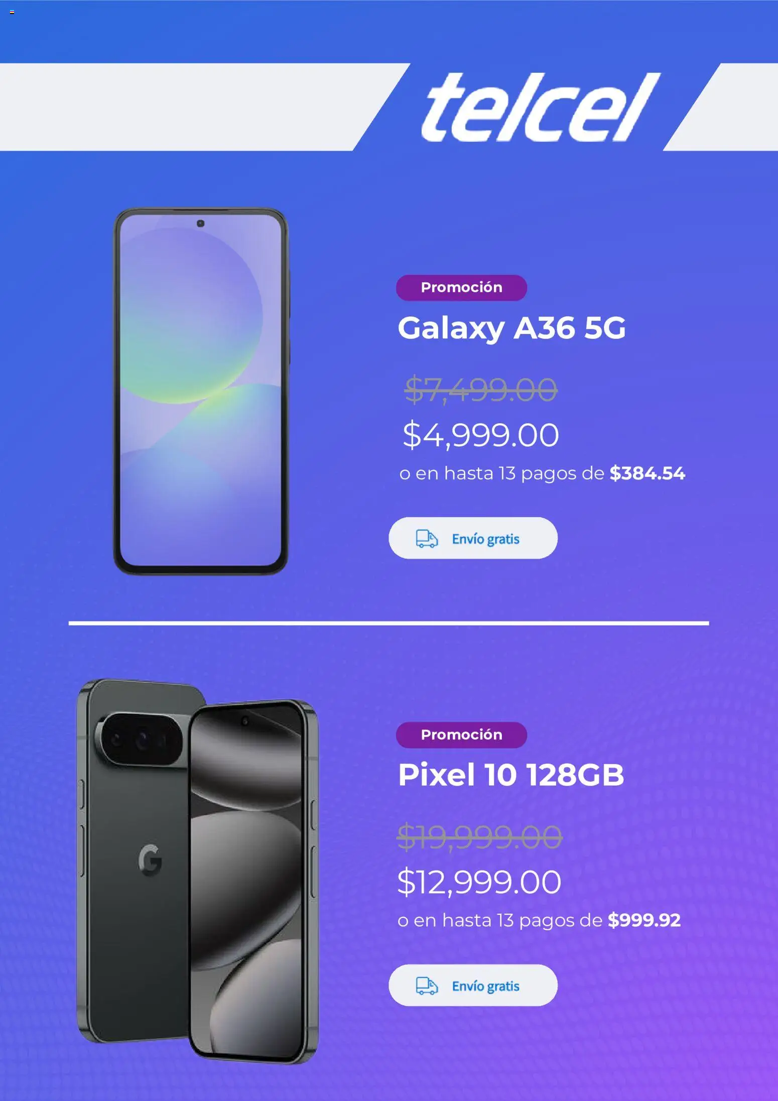 Nuevas ofertas de Telcel válidas en toda la República Mexicana desde el 21/09/2026. ¡Encuentra las mejores ofertas en Telcel catálogo! | Página: 3