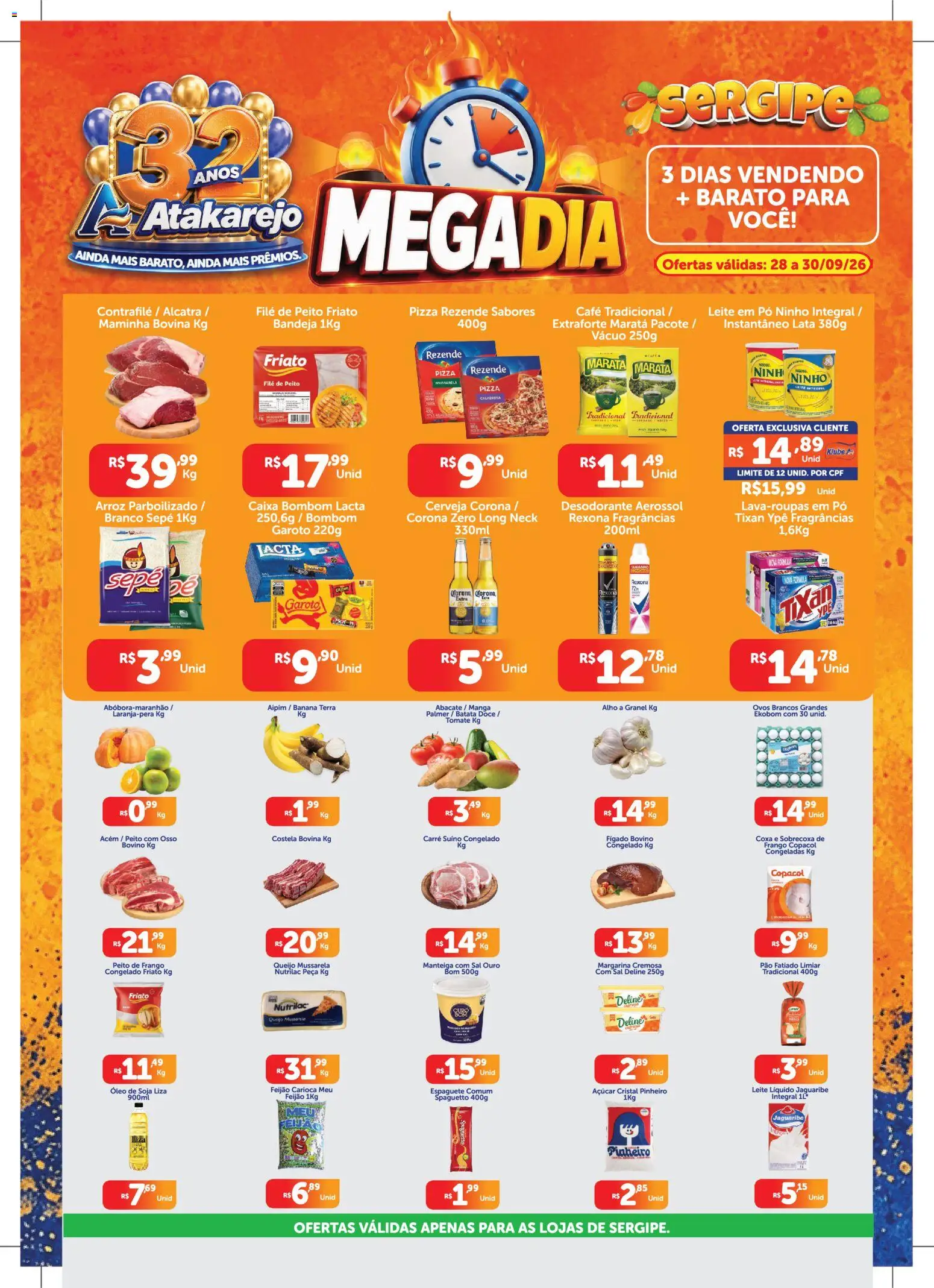 Atakarejo ofertas Segunda-feira 28 Setembro