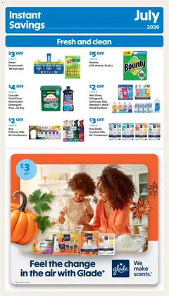 Preview of Sam's Club weekly ads valid from 07/22/2026 | Page: 21 | Products: Detergent, Dishwasher