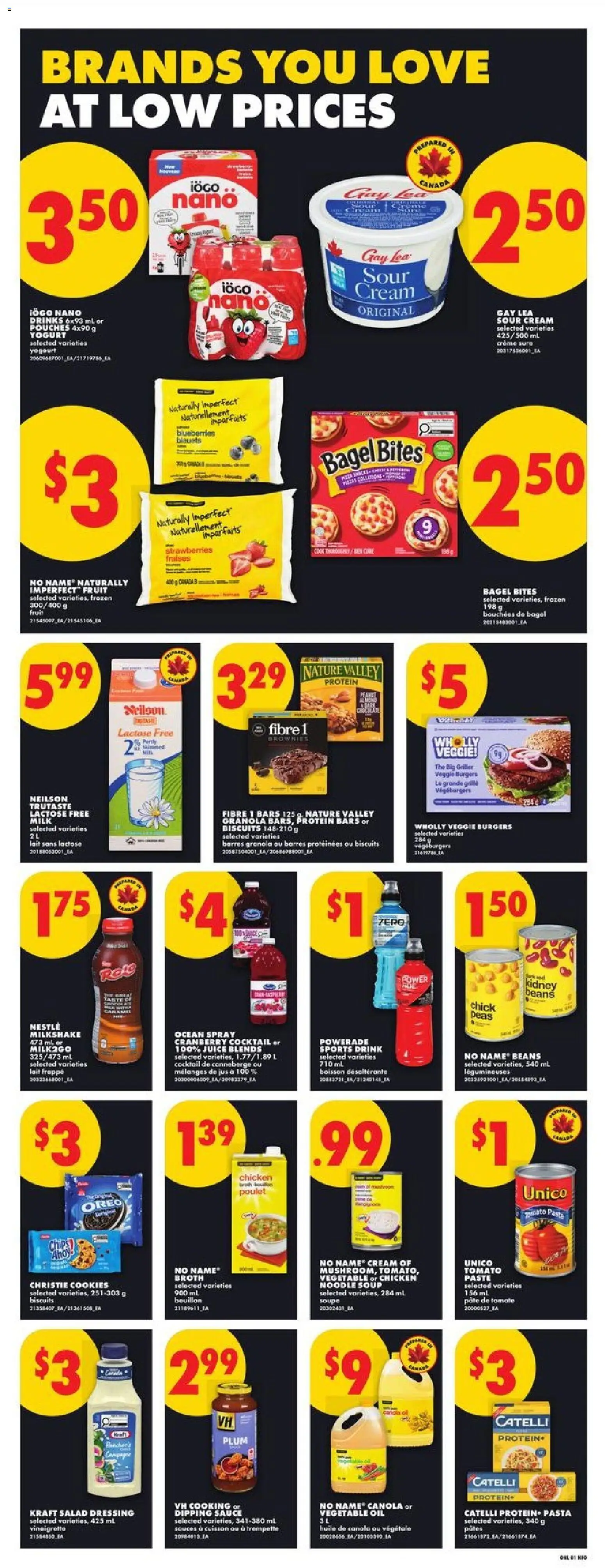 No Frills flyer valid from 11.06.2026 | Page: 6 | Products: Pasta, Cookies, Juice, Chicken