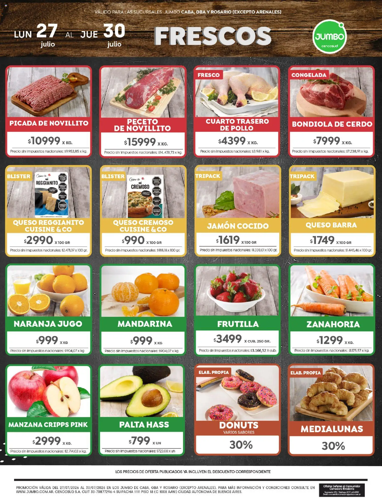 Jumbo ofertas │ válido desde el 27/07/2026 | Página: 1