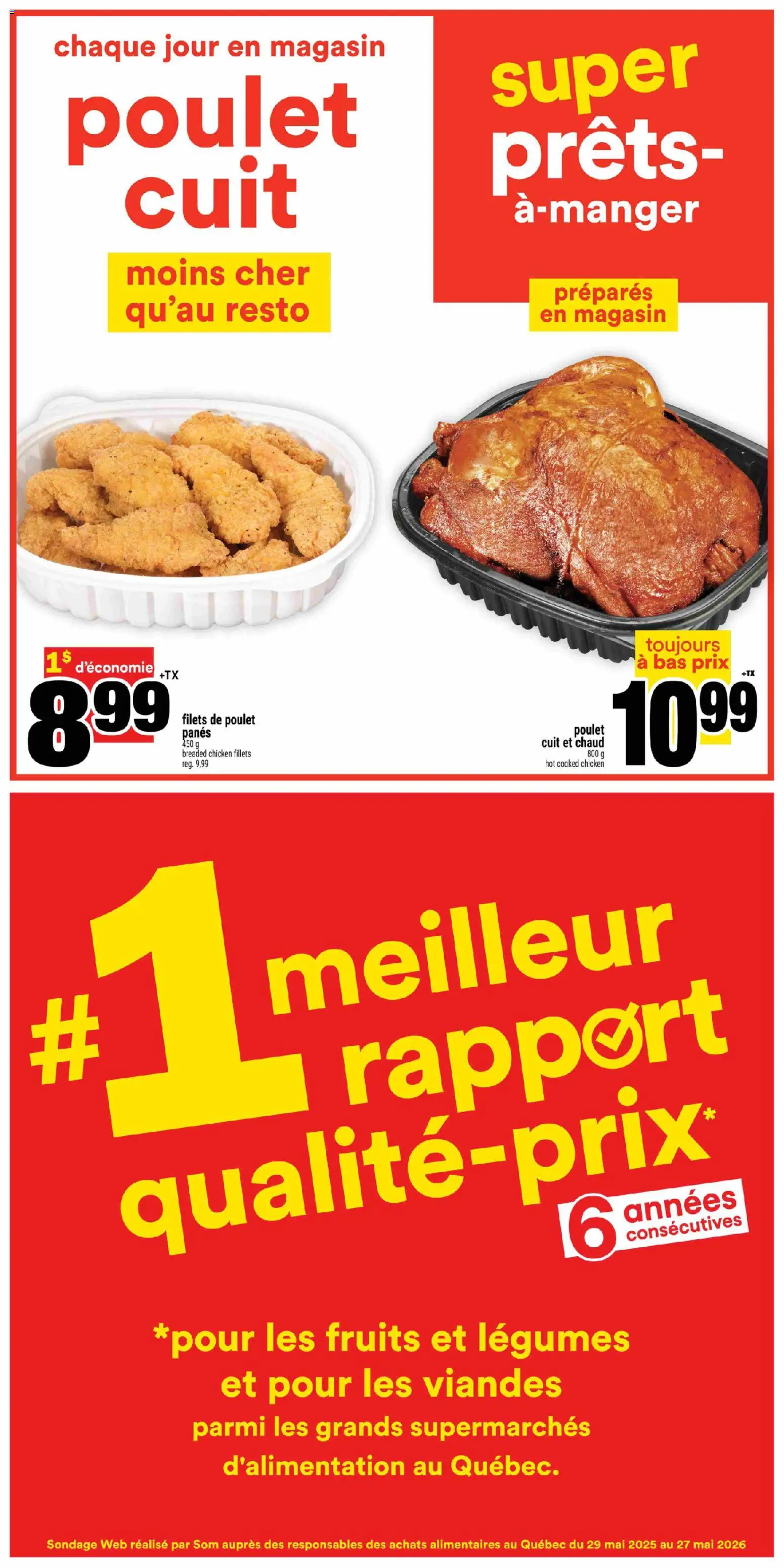 Super C flyer valid from Aug 13, 2026 | Page: 11 | Products: Legumes, Chicken