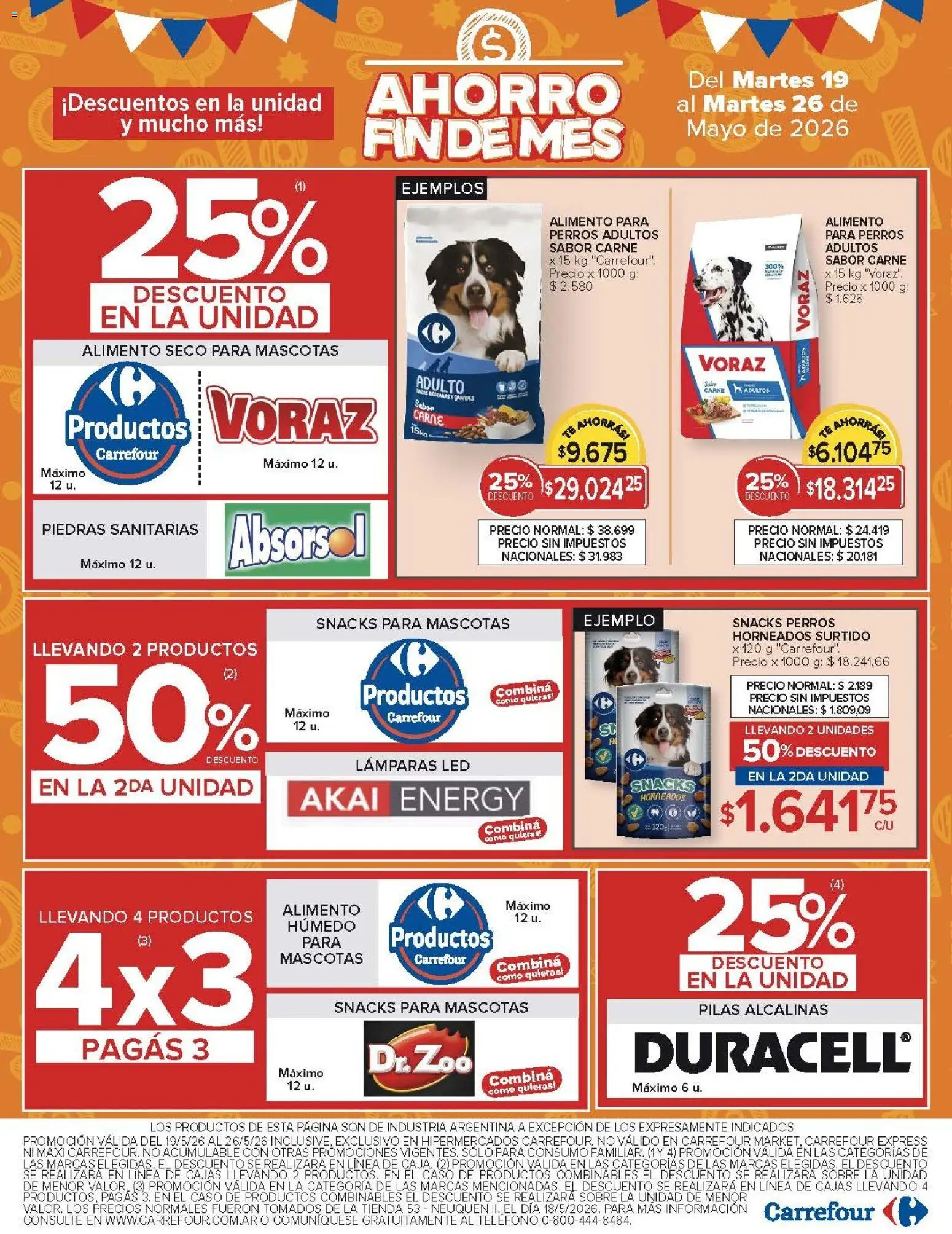 Carrefour - AHORRO FINDE MES │ válido desde el 19.05.2026 | Página: 16 | Productos: Teléfono, Caso, Sobre, Té