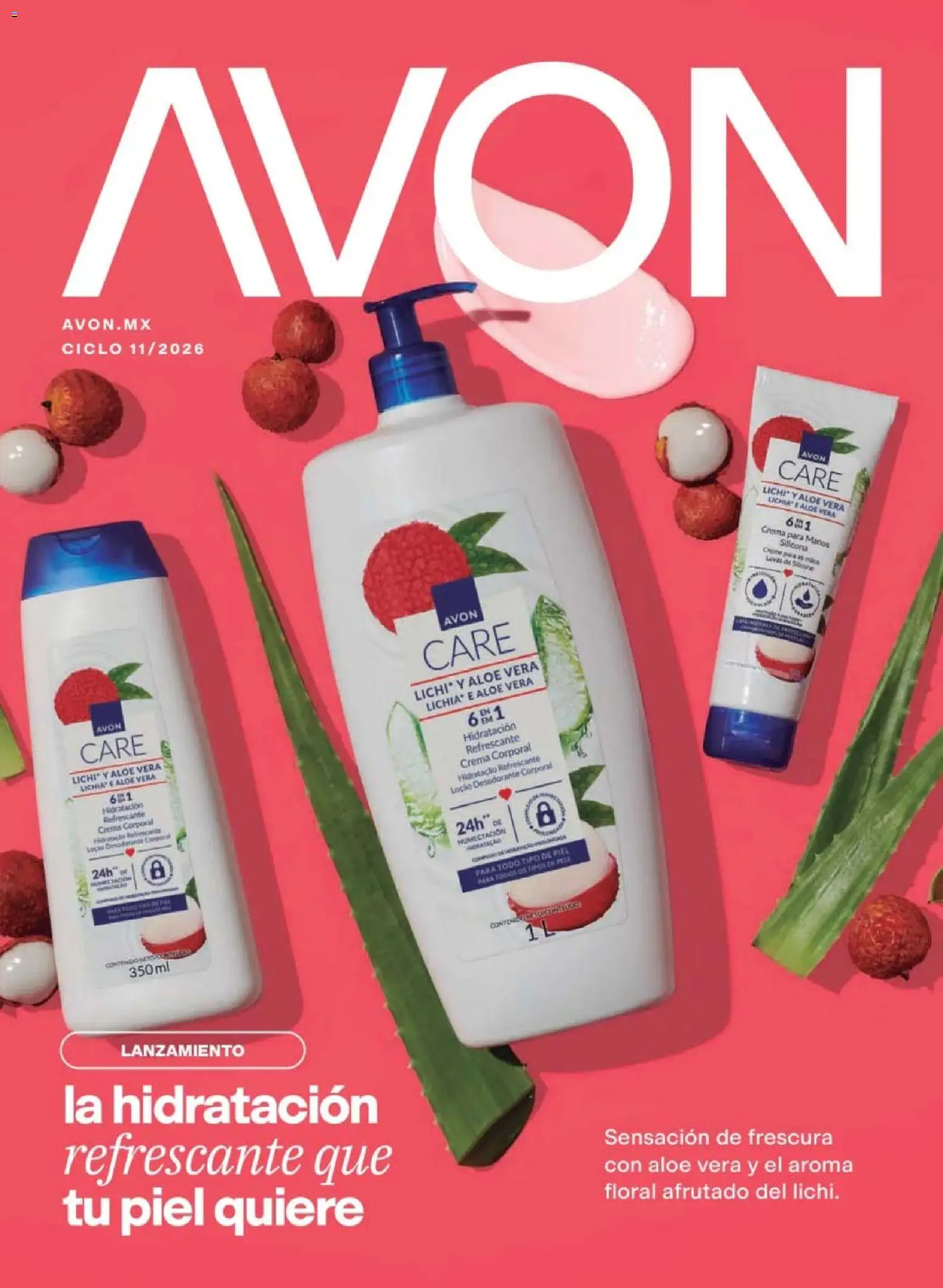 Nuevas ofertas de AVON válidas en toda la República Mexicana desde el 10/07/2026. ¡Encuentra las mejores ofertas en AVON campaña 11 2026! | Página: 1 | Productos: Crema para manos, Crema, Body, Crema corporal