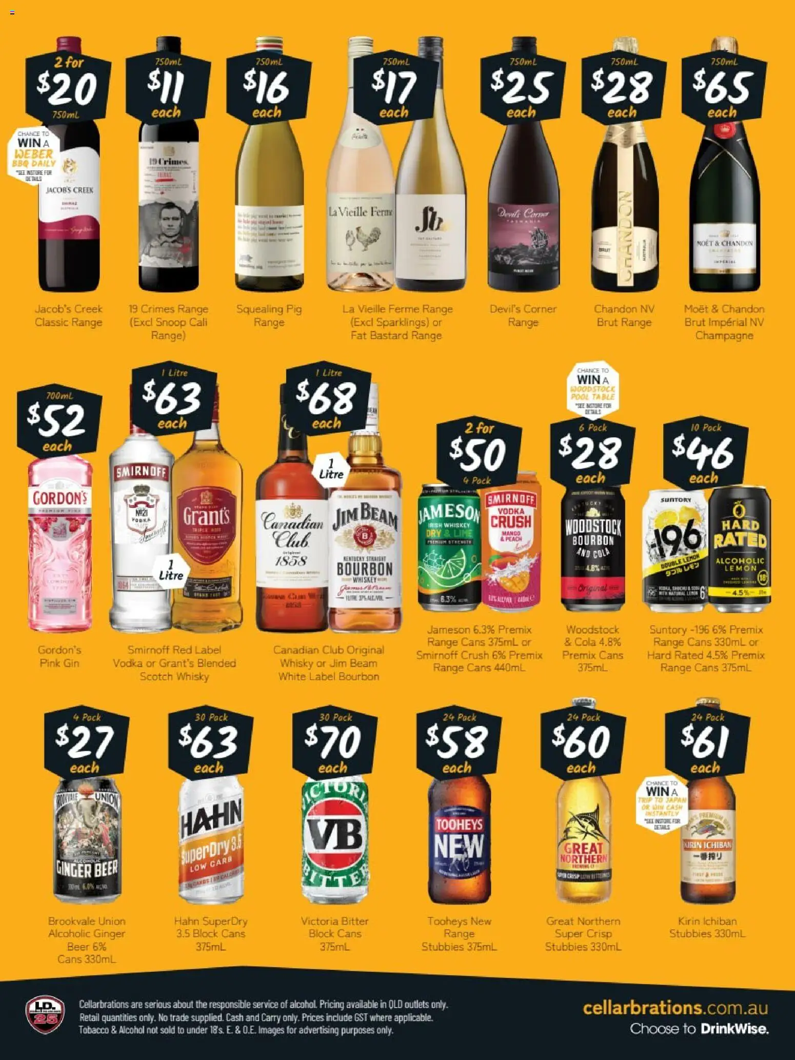 Cellarbrations catalogue - valid from 01.06.2026 | Page: 2 | Products: Table, Vodka, Whiskey, Lemon