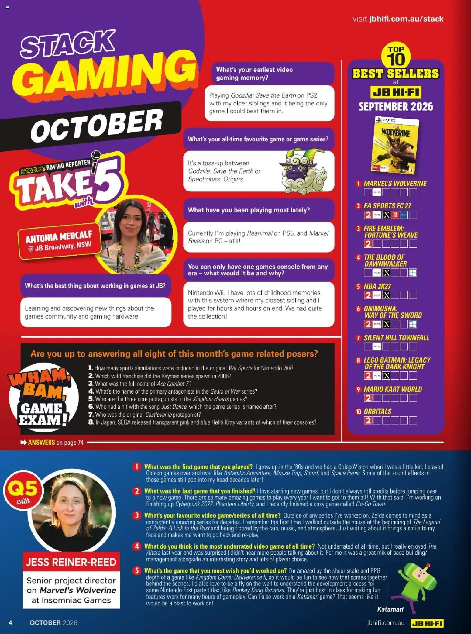 JB Hi-Fi catalogue - valid from 01/10/2026 | Page: 80 | Products: LEGO, Game, Scale, Video