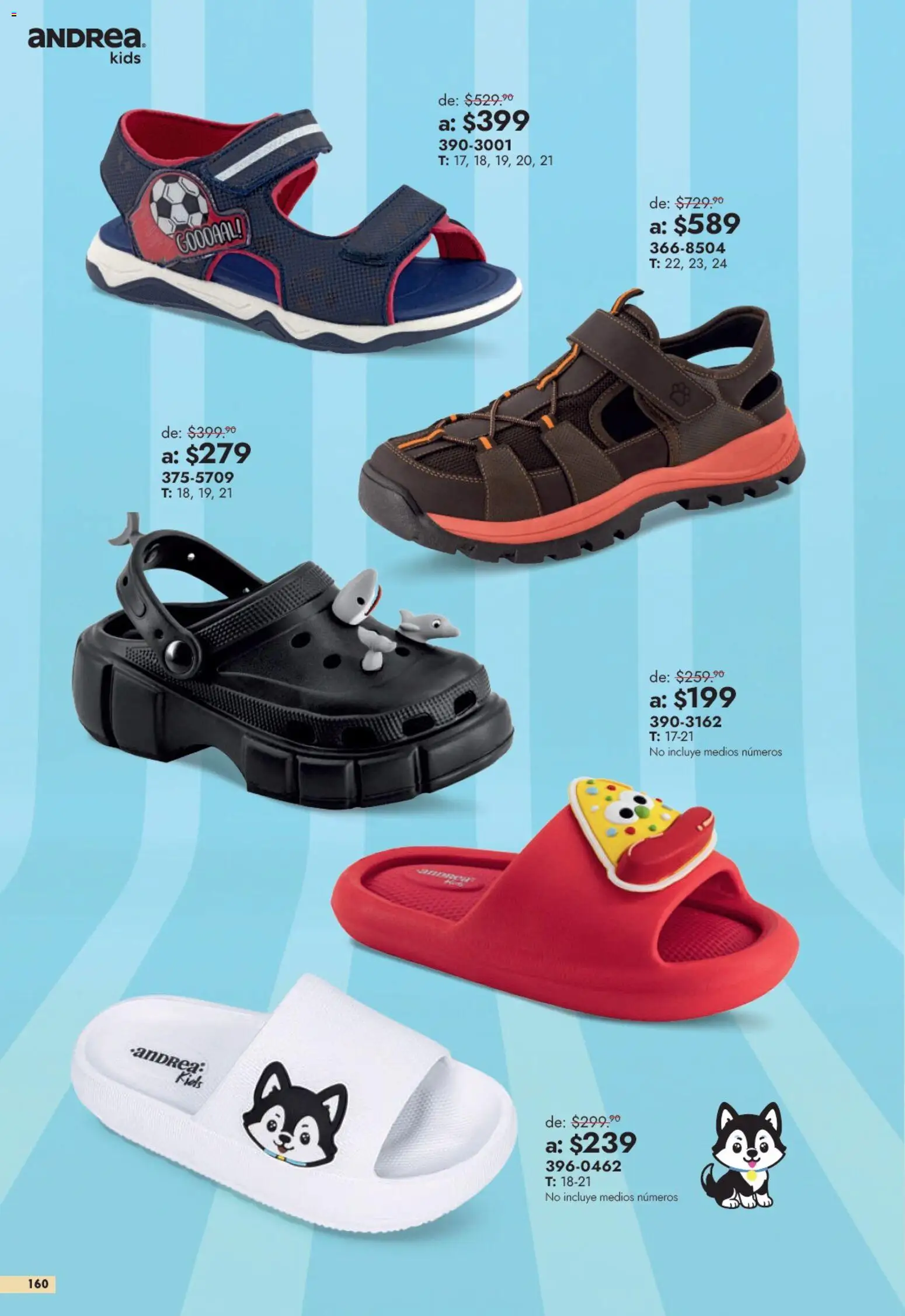 Nuevas ofertas de Andrea válidas en toda la República Mexicana desde el 13/09/2026. ¡Encuentra las mejores ofertas en Andrea catálogo Outlet! | Página: 160