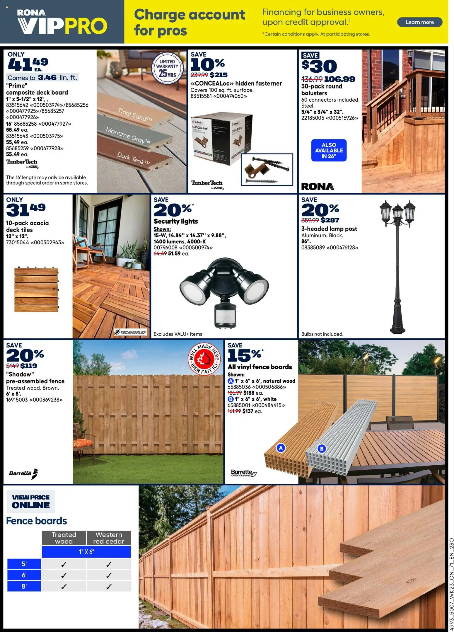Rona flyer valid from Jul 2, 2026 | Page: 10