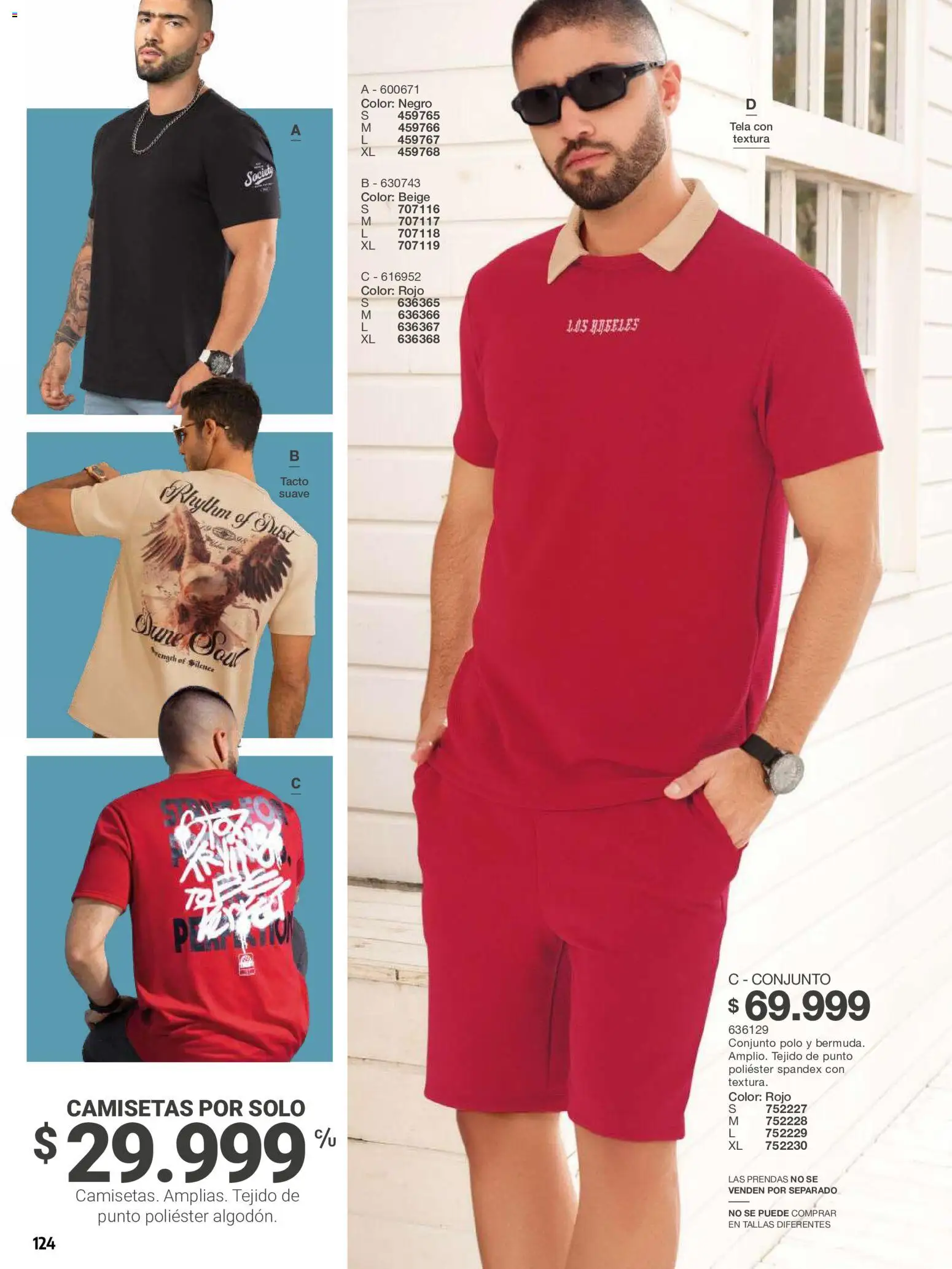 Carmel revista - valida desde el 01/07/2026 | Página: 124 | Productos: Conjunto