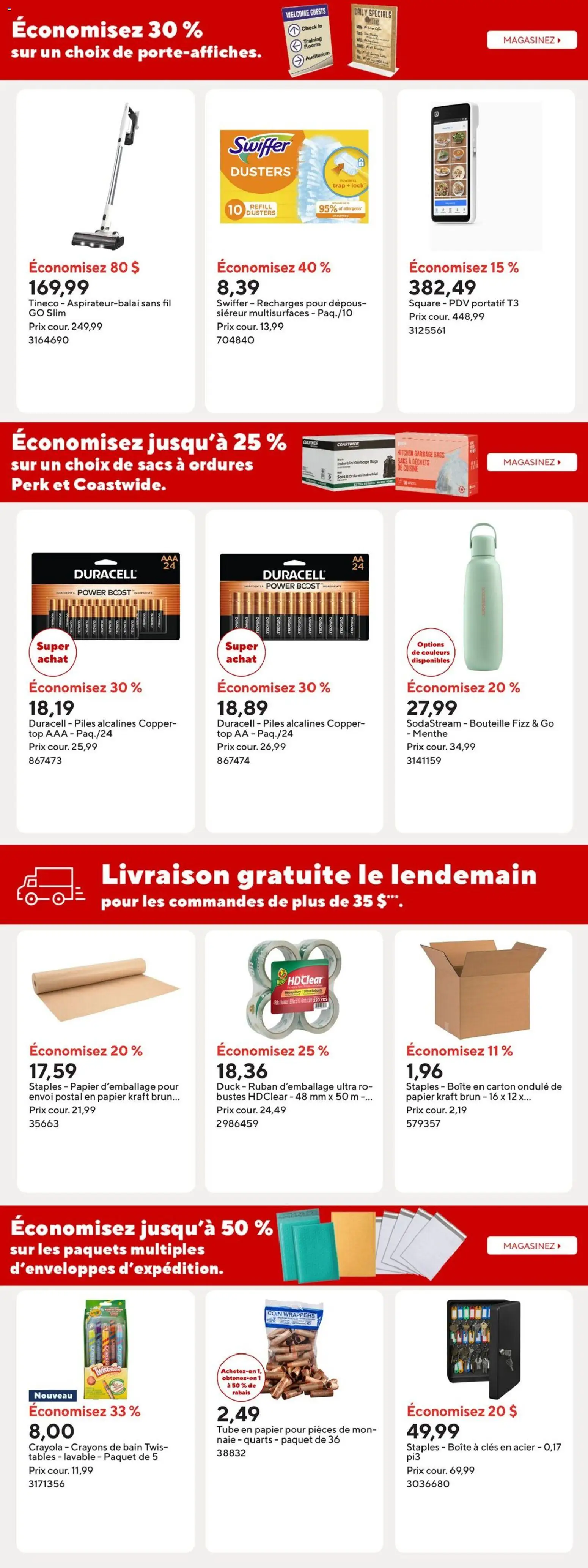 Staples flyer valid from Oct 2, 2026 | Page: 11