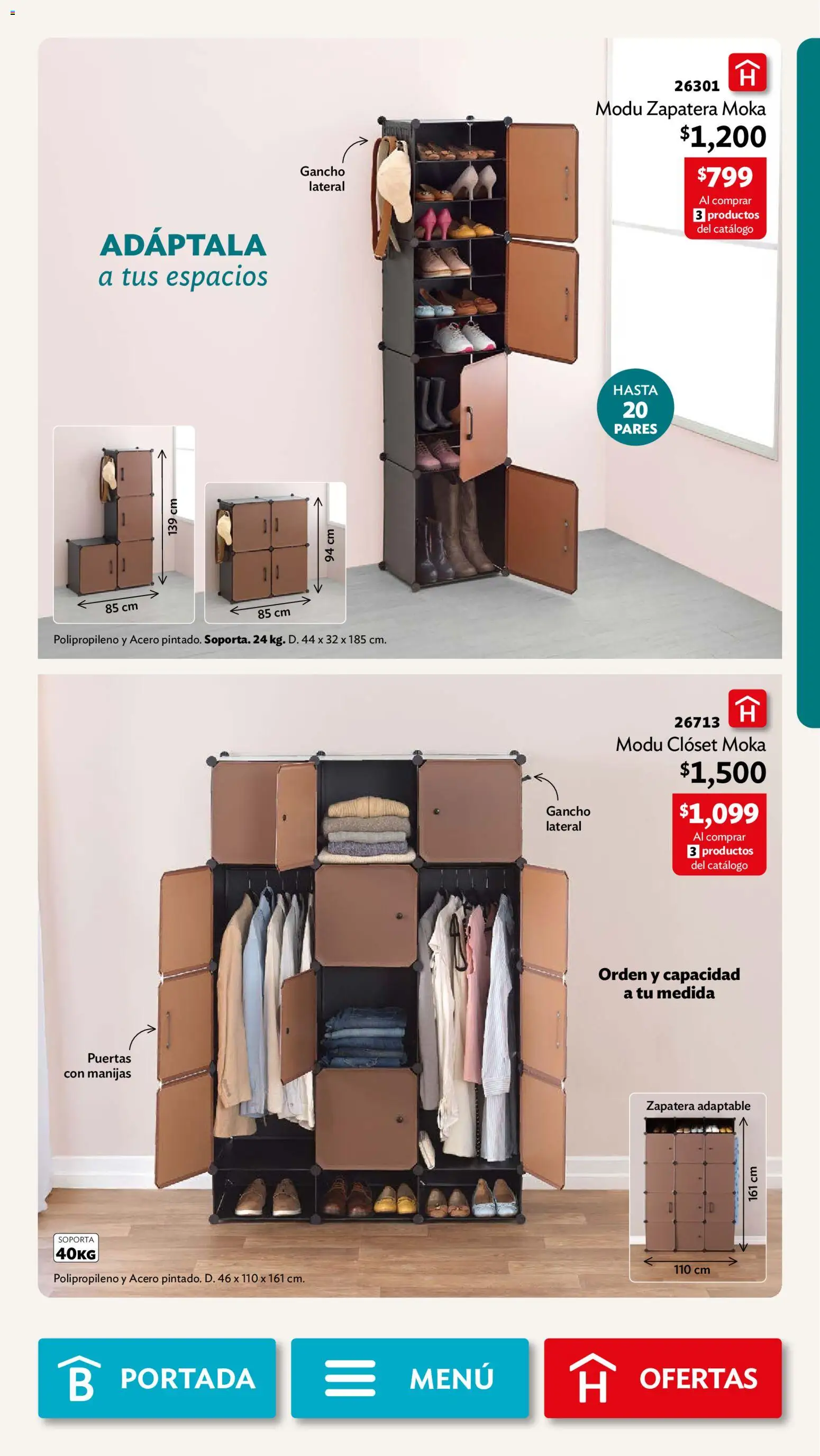Nuevas ofertas de Betterware válidas en toda la República Mexicana desde el 29/06/2026. ¡Encuentra las mejores ofertas en Betterware campaña 7 2026! | Página: 13