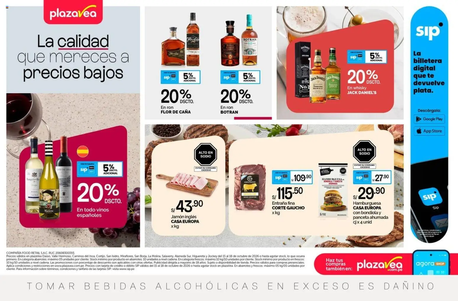 Catálogo Plaza Vea válido desde 15/10/2026 | Página: 1