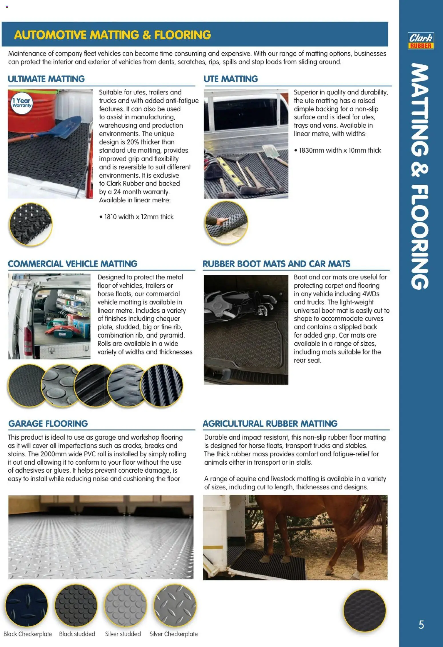 Clark Rubber Catalogue - Page 5 of 28