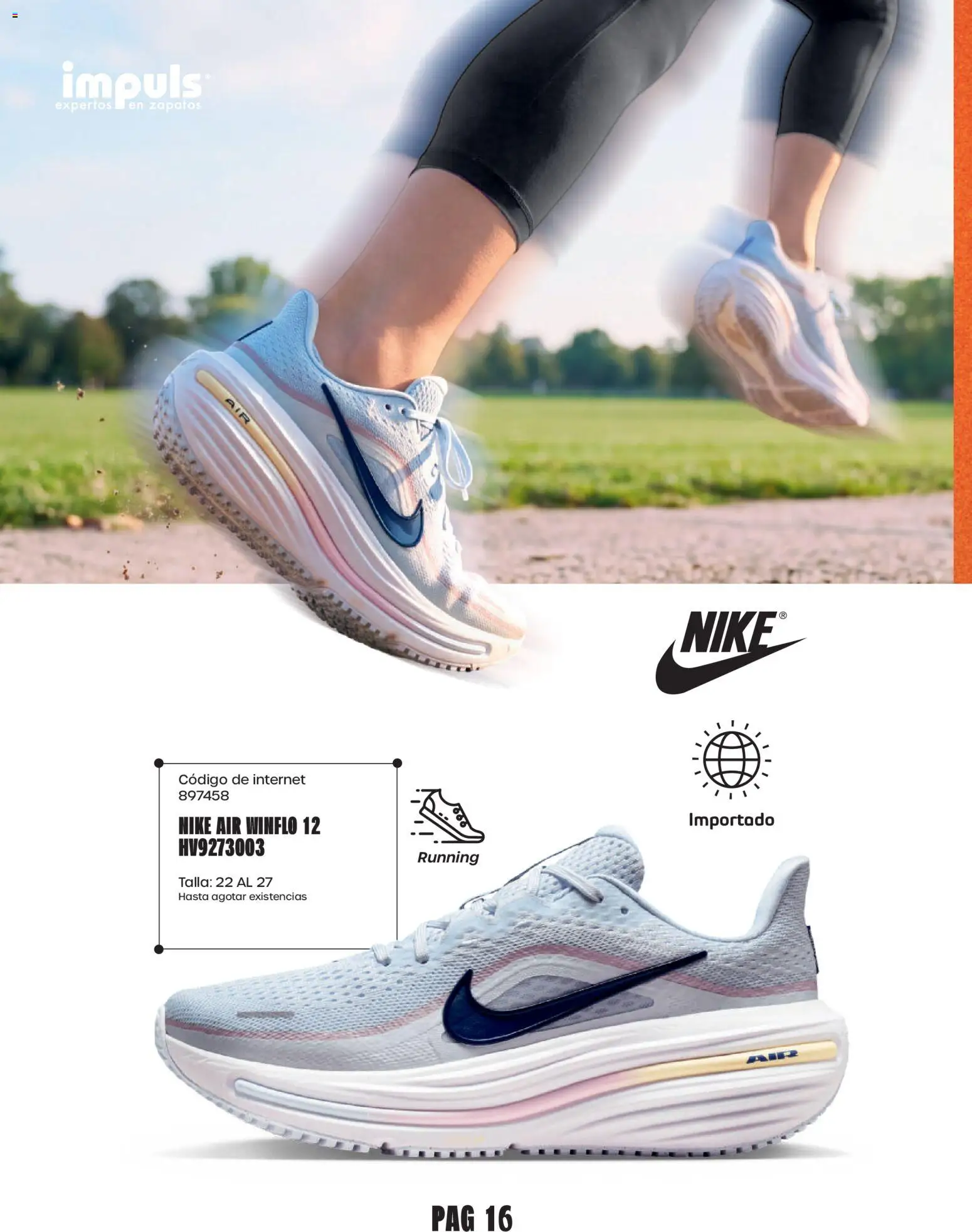 Nuevas ofertas de Impuls válidas en toda la República Mexicana desde el 01/09/2026. ¡Encuentra las mejores ofertas en Impuls catálogo Urban Sport! | Página: 18 | Productos: Zapatos