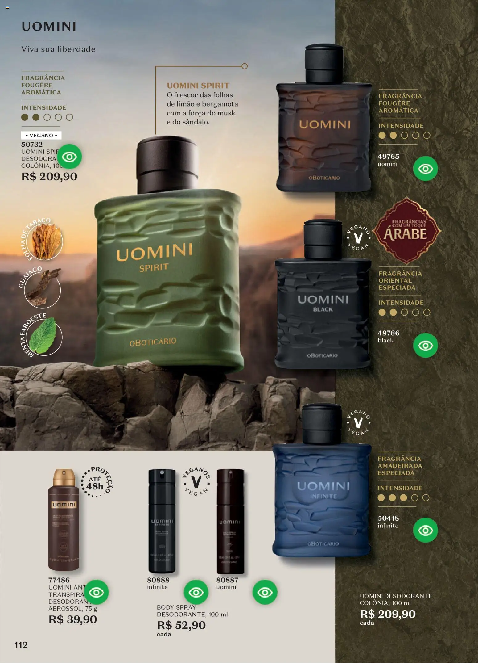 O Boticário Folheto - válido de 10/08/2026 | Página: 116 | Produtos: Bergamota, Fragrância, Desodorante, Body