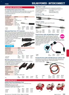 Preview of Jaycar Engineering & Scientific Catalogue 2025/2026  - valid from 09.07.2025 | Page: 325 | Products: Socket, Cable, Weight, Tools