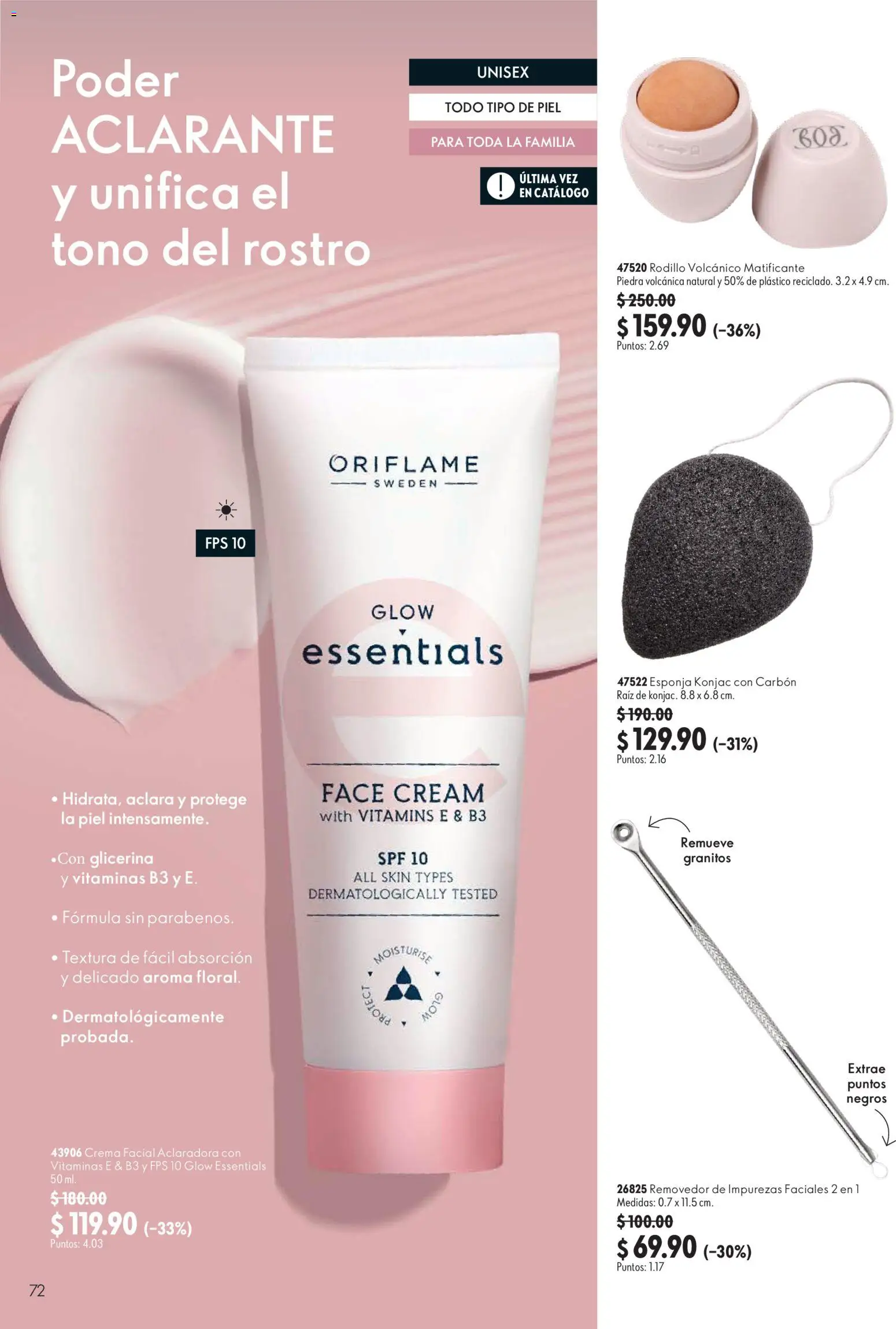 Nuevas ofertas de Oriflame válidas en toda la República Mexicana desde el 22/08/2026. ¡Encuentra las mejores ofertas en Oriflame campaña 12 2026! | Página: 72