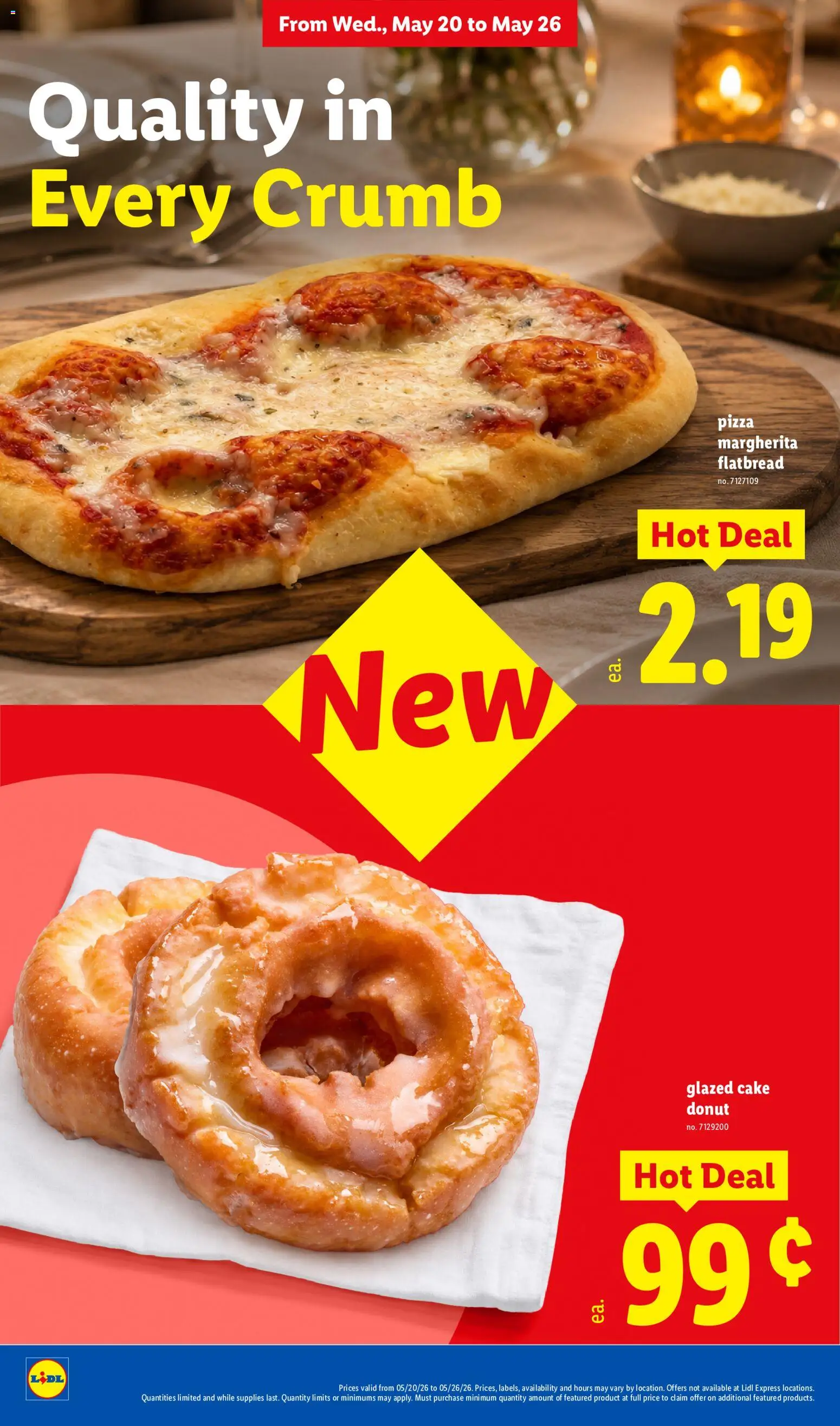 Lidl Weekly Ad - valid from 20.05.2026 | Page: 8 | Products: Pizza
