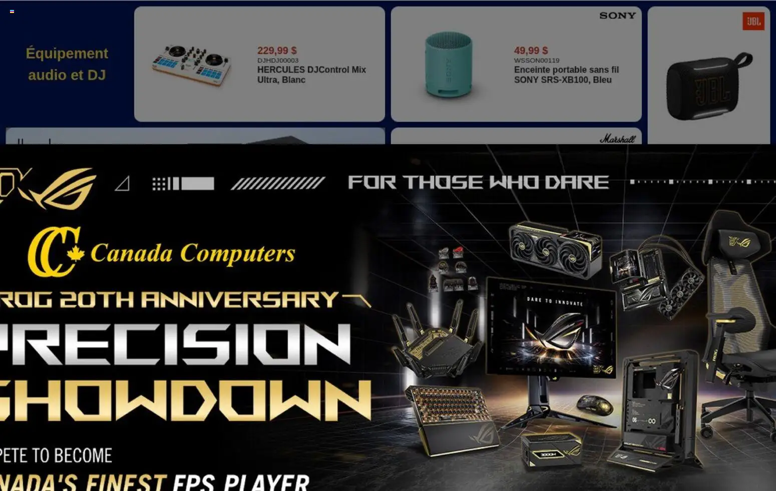 Canada Computers flyer valid from Aug 28, 2026 | Page: 12 | Products: Audio, Player