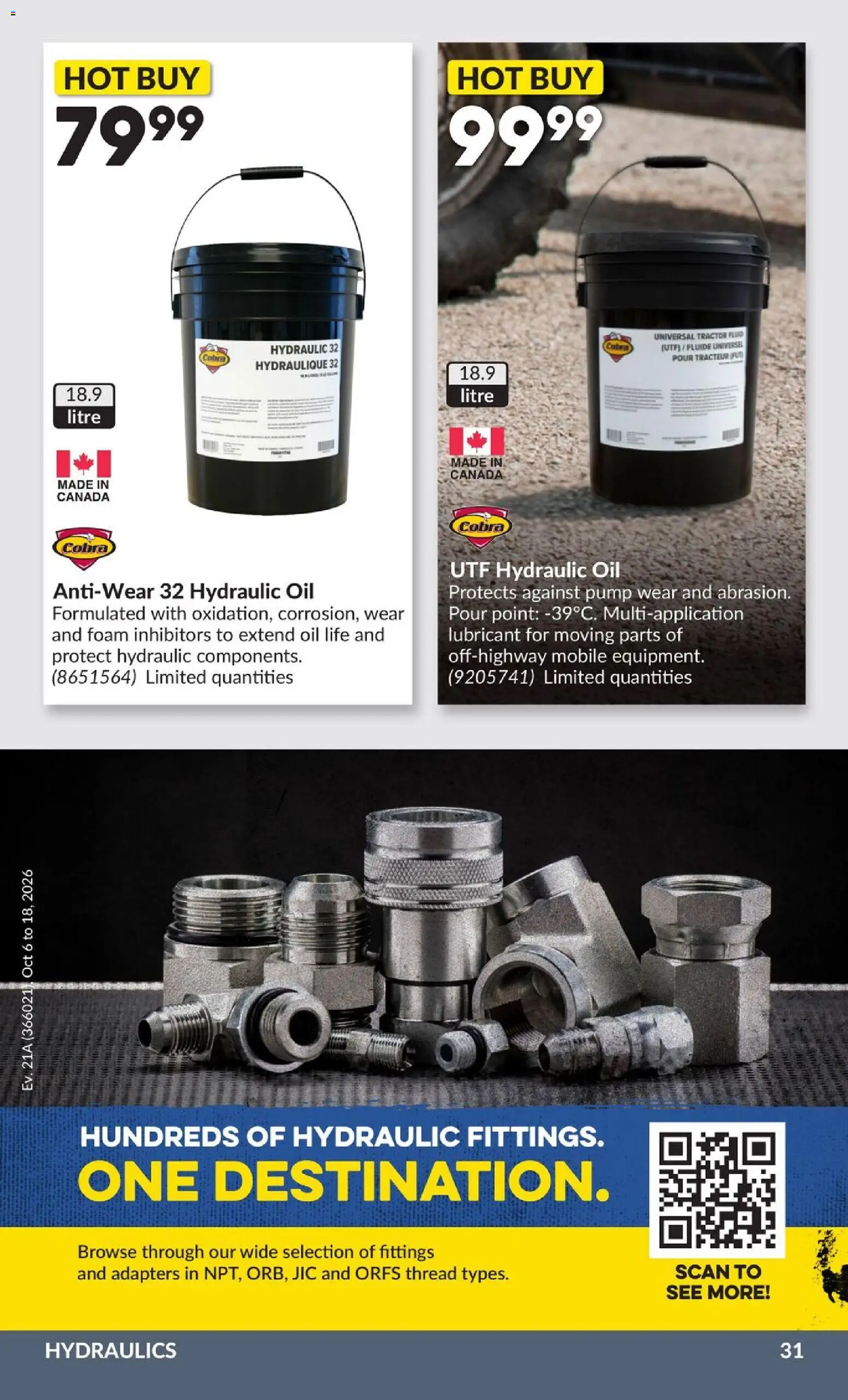 Princess Auto flyer valid from Oct 6, 2026 | Page: 37 | Products: Lubricant, Foam, Oil