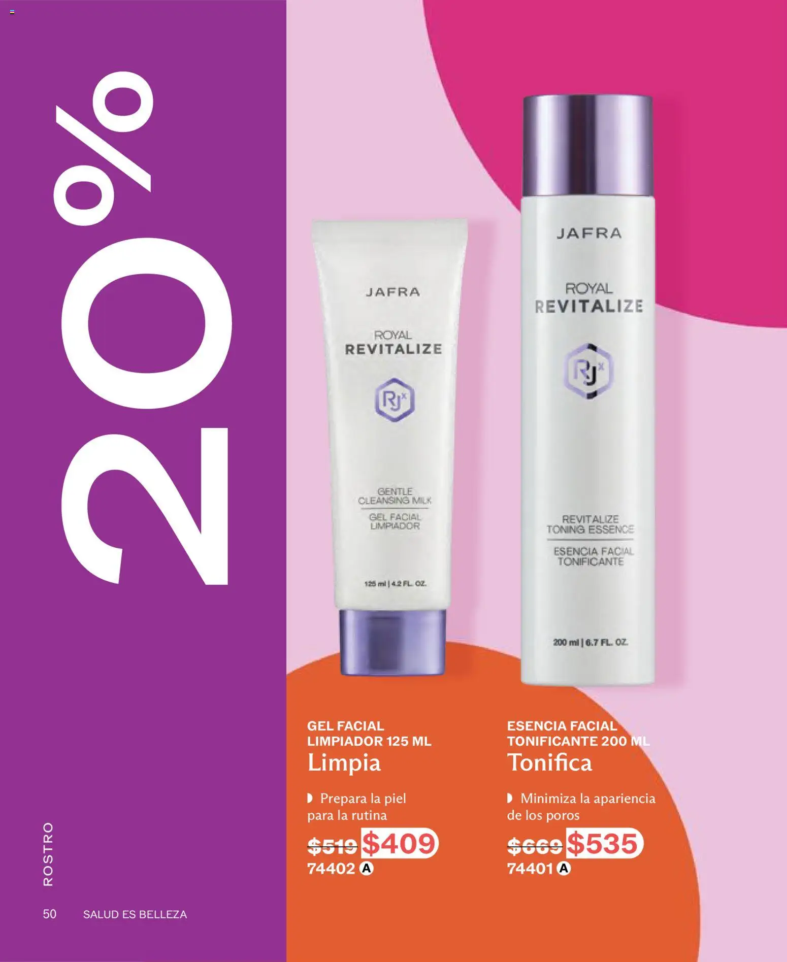 Nuevas ofertas de JAFRA válidas en toda la República Mexicana desde el 01/07/2026. ¡Encuentra las mejores ofertas en JAFRA catálogo! | Página: 50
