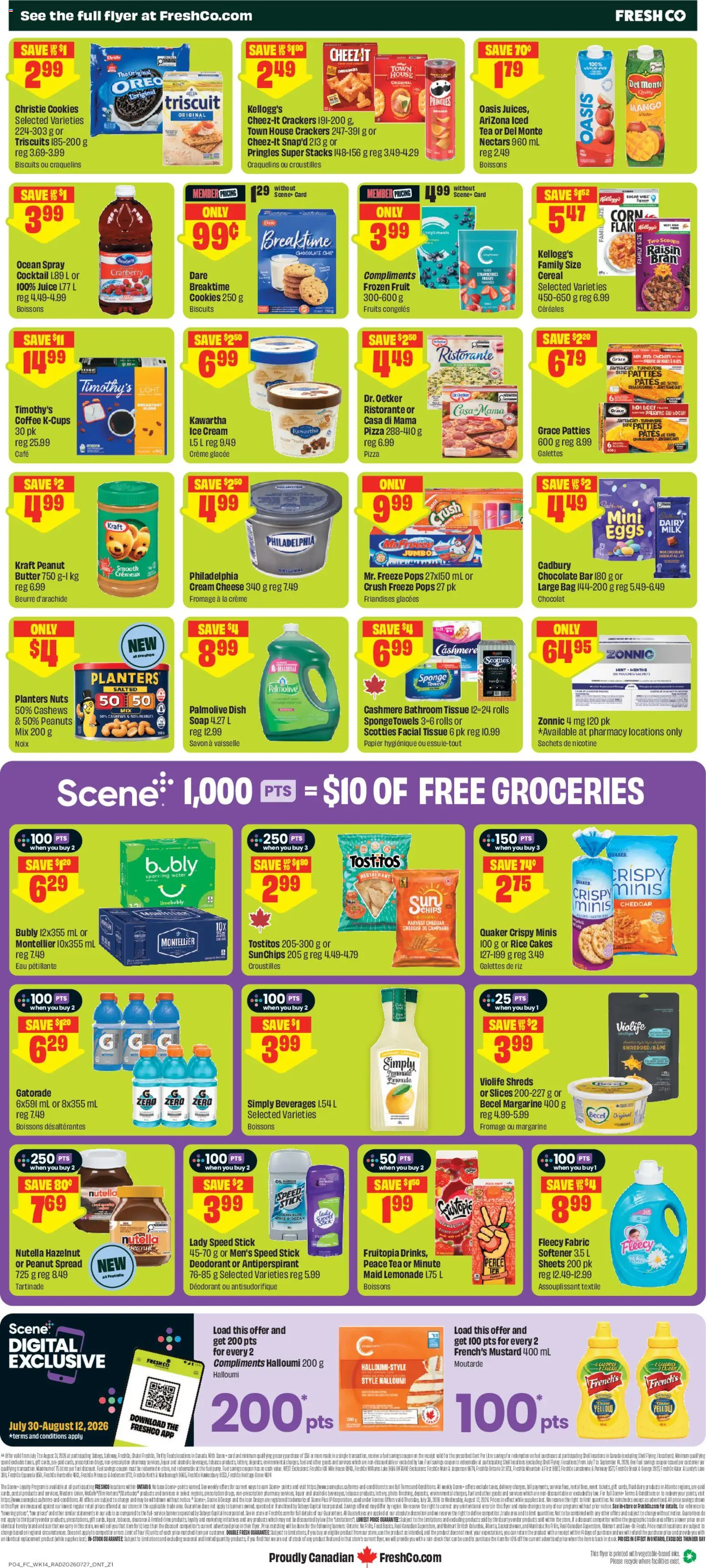 FreshCo flyer valid from Jul 30, 2026 | Page: 2