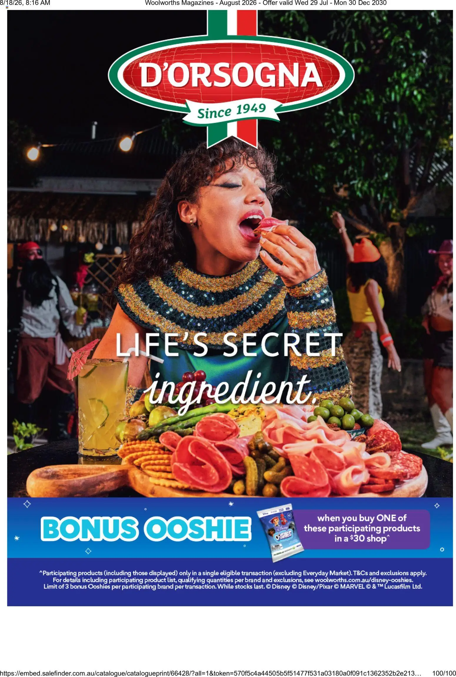 Woolworths catalogue - valid from 01/08/2026 | Page: 100