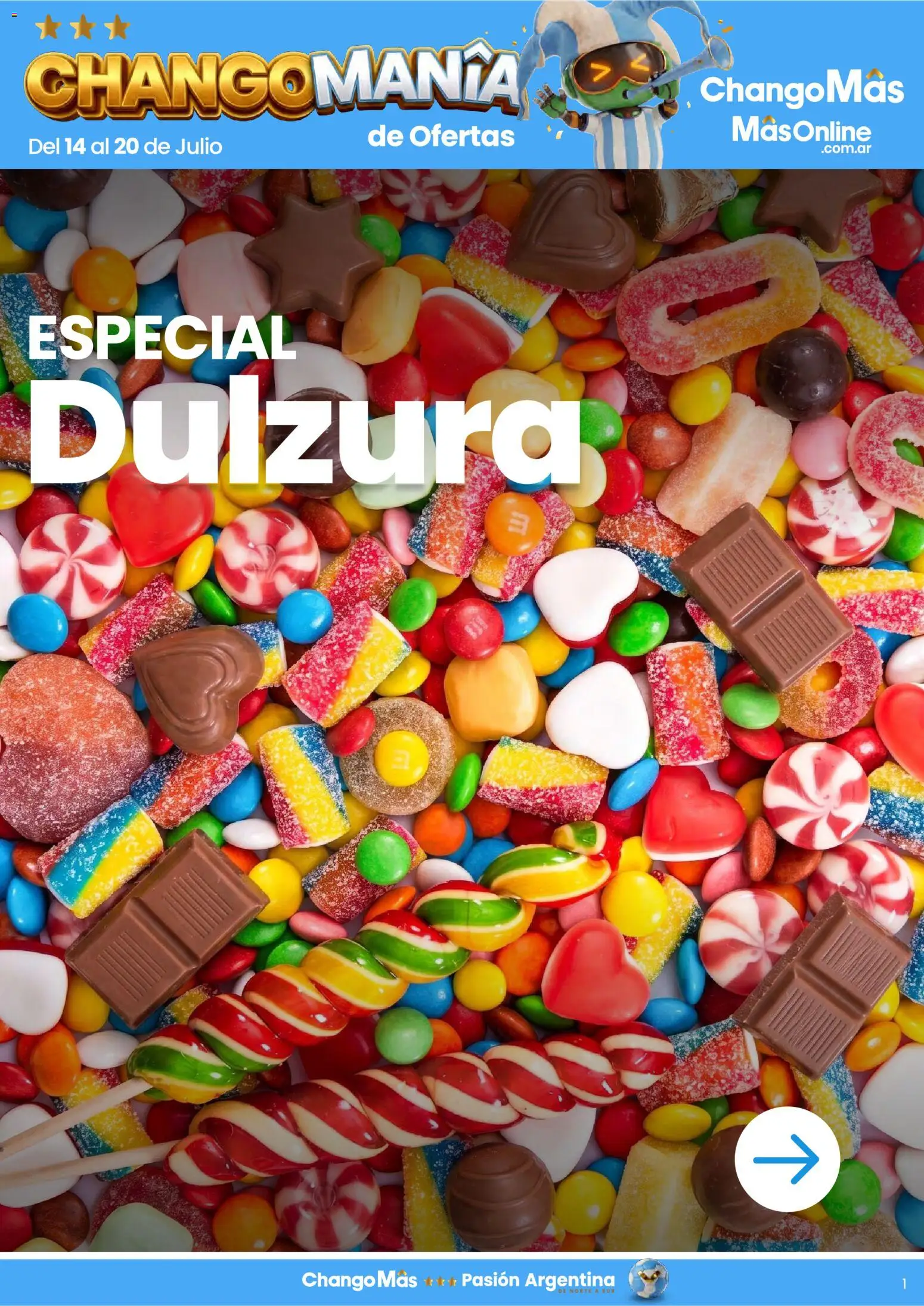 Changomas Especial dulzura (14/07/2026 catalogue cover