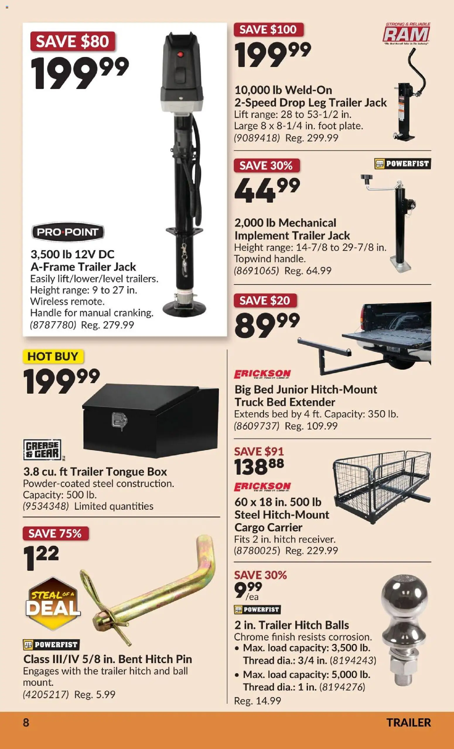 Princess Auto flyer valid from Jul 14, 2026 | Page: 21 | Products: Bed, Box