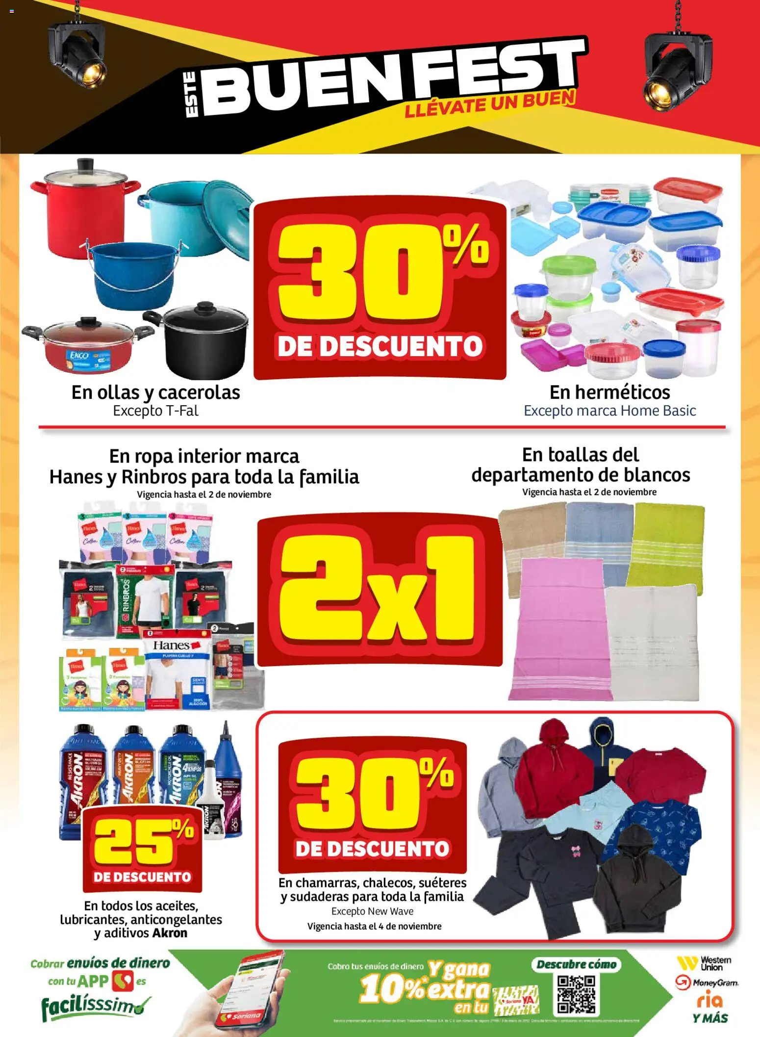 Nuevas ofertas de Soriana válidas en toda la República Mexicana desde el 30/10/2026. ¡Encuentra las mejores ofertas en Soriana Buen Fest Mercado! | Página: 7