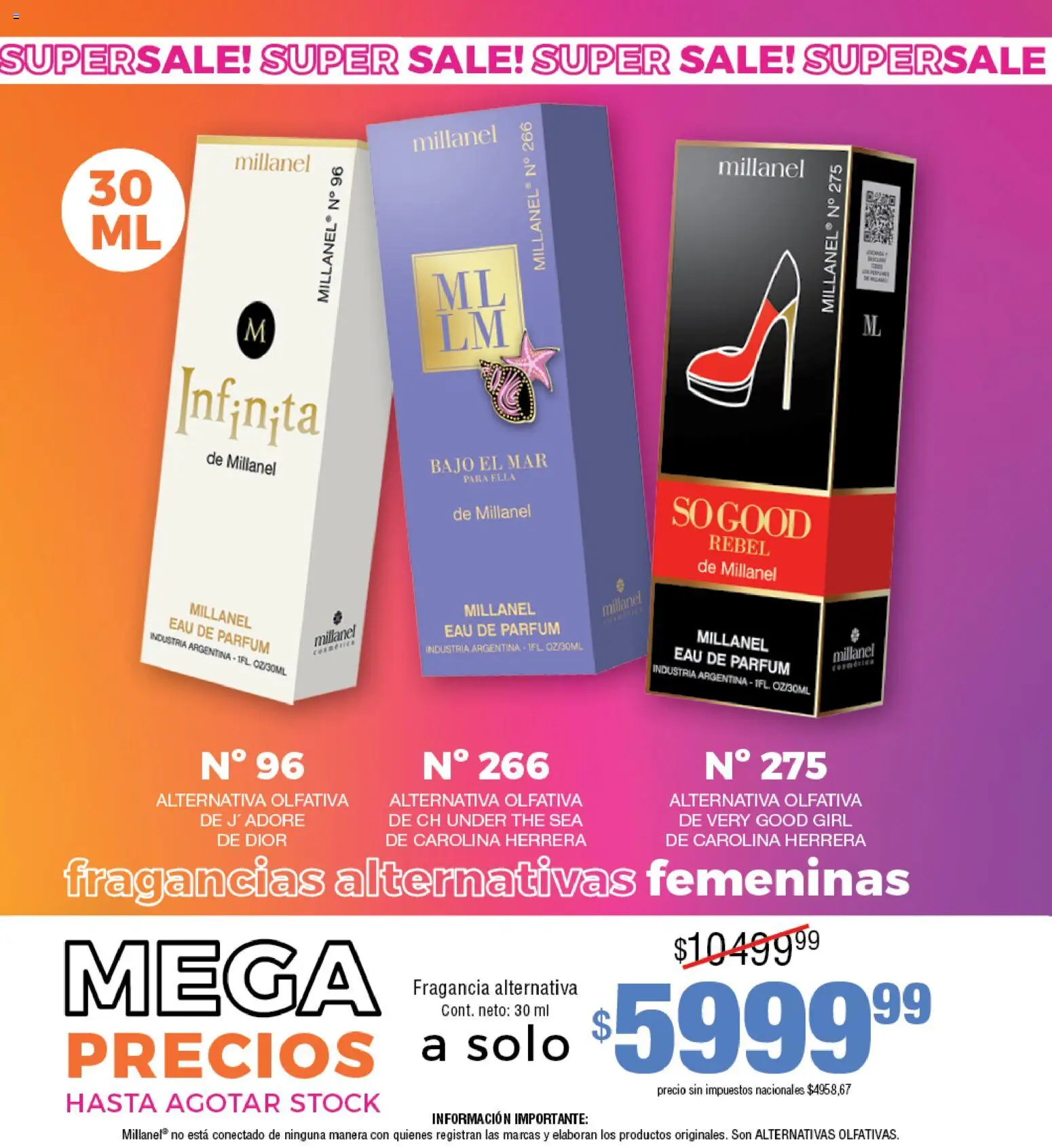 Millanel - Catálogo │ válido desde el 25.05.2026 | Página: 108 | Productos: Fragancia