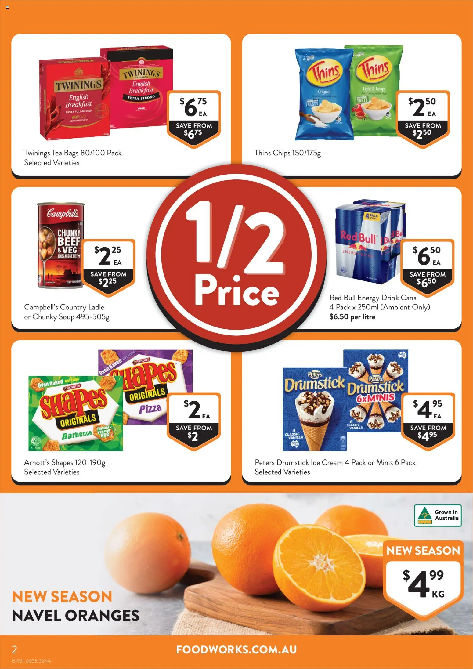 Foodworks catalogue - valid from 06.04.2026 | Page: 2 | Products: Light, Beef, Cream, Soup
