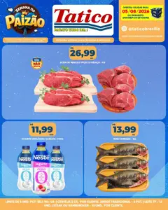 Tatico ofertas do Dia - Pré-Visualização do folheto da loja Tatico, válido de 05/08/2026 | Página: 11 | Produtos: Acém, Cerveja, Peixe, Hambúrguer