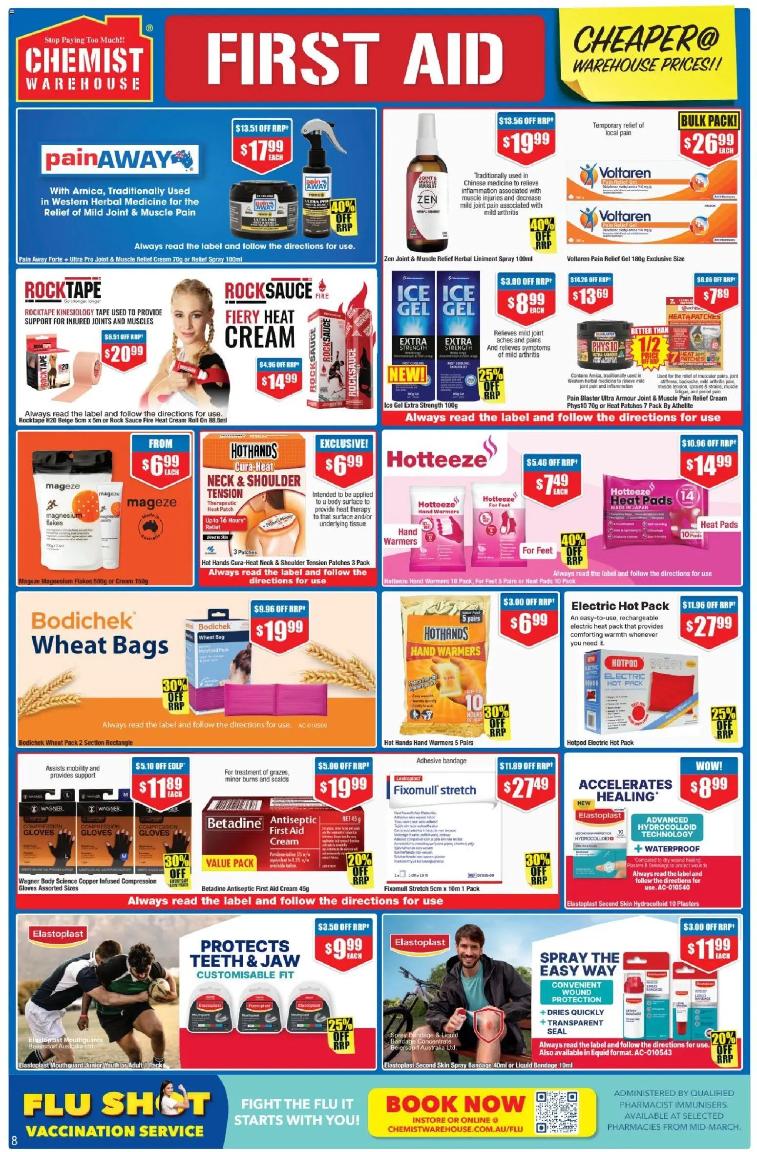 Chemist Warehouse catalogue - valid from 23.04.2026 | Page: 8 | Products: Compression, Gloves, Herbal, Treatment