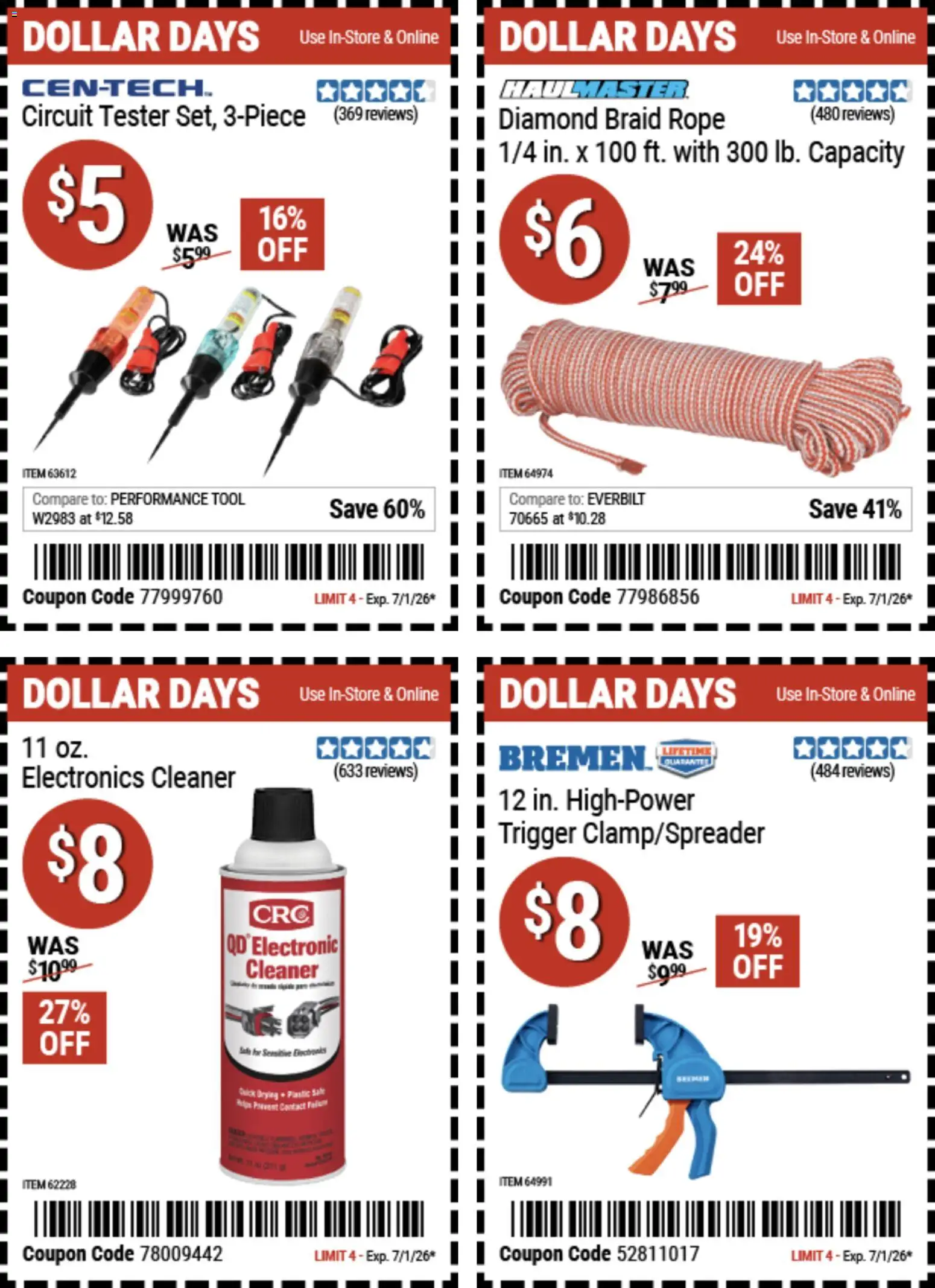 Harbor Freight Dollar Days - valid from 18.06.2026 | Page: 5
