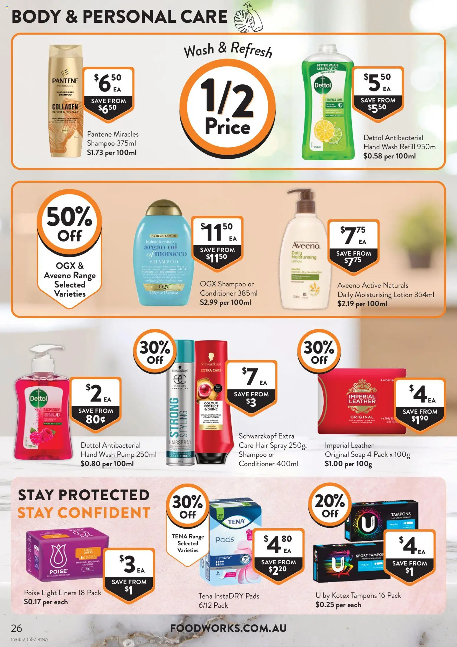 Foodworks catalogue - valid from 15/07/2026 | Page: 26 | Products: Light, Oil, Lime, Raspberry