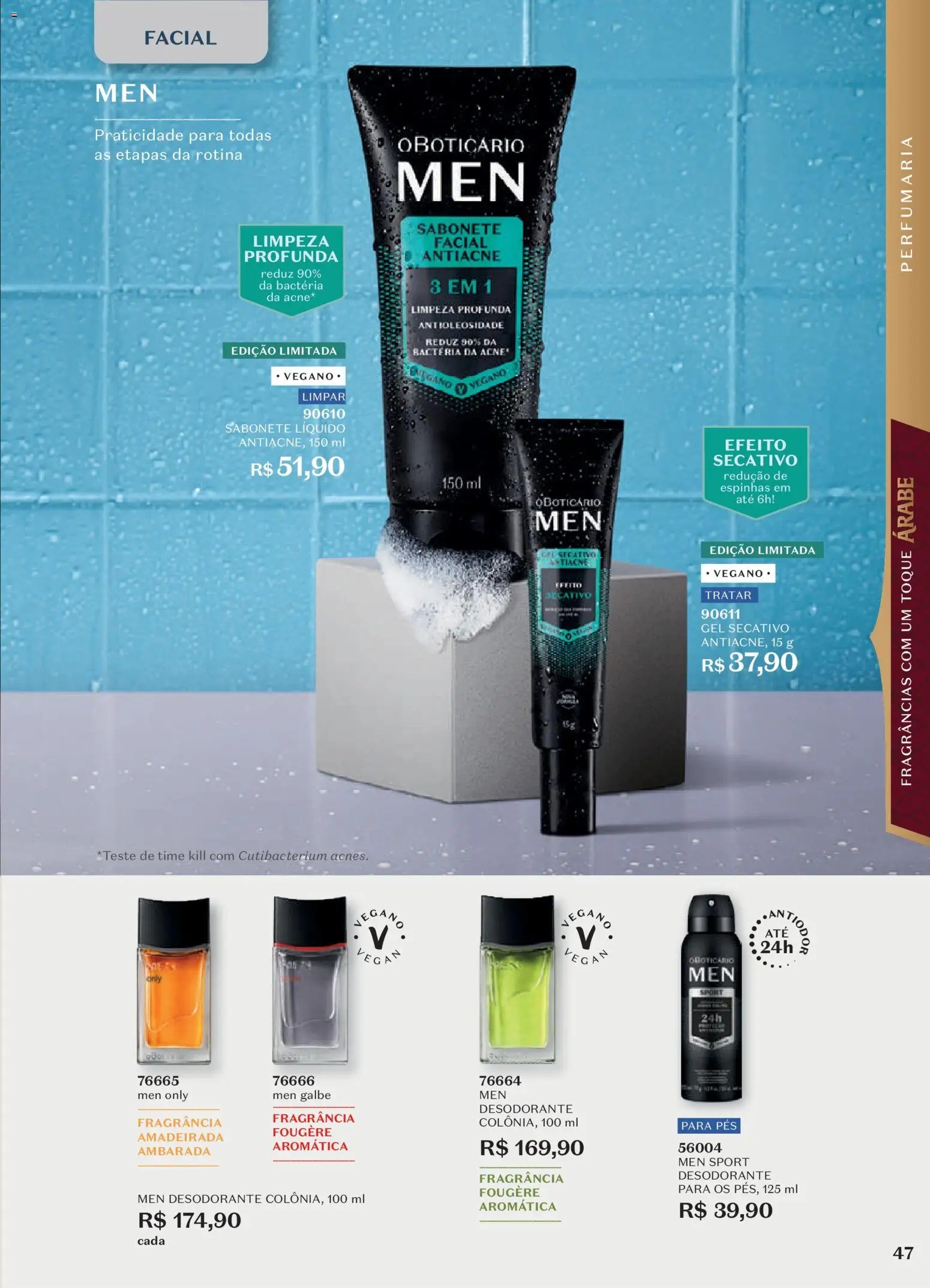 O Boticário Folheto - válido de 20/07/2026 | Página: 49 | Produtos: Fragrância, Desodorante, Sabonete, Sabonete líquido