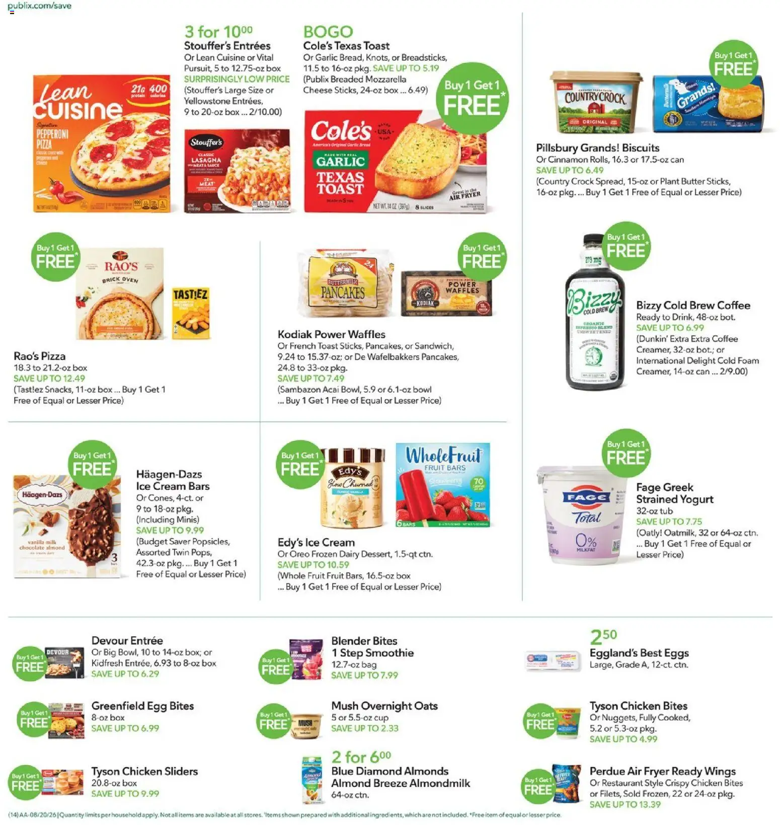 Publix Weekly Ad - valid from 08/19/2026 | Page: 14 | Products: Box, Fruit, Foam, Vanilla