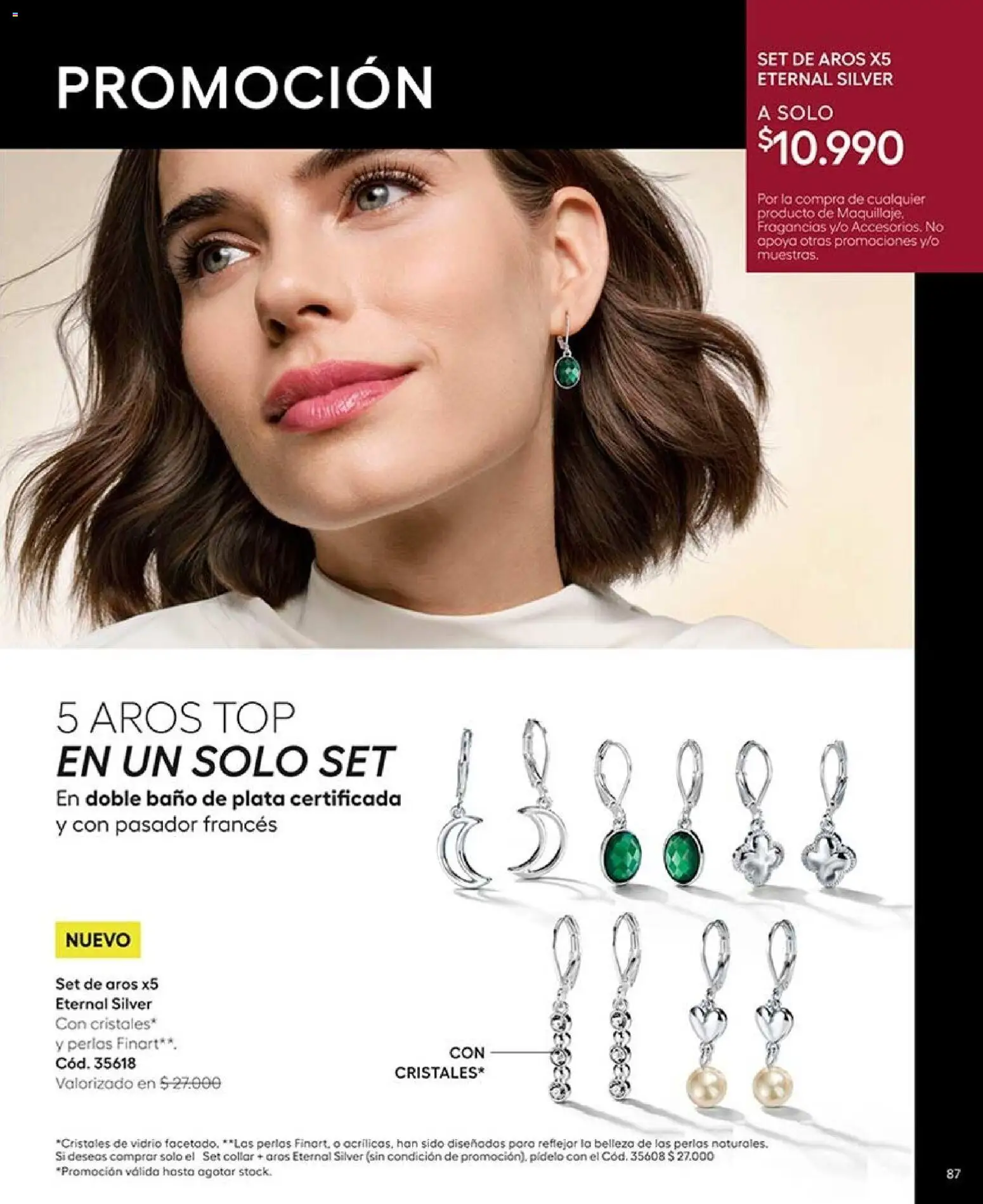 Catálogo Ésika Campaña 15 │ válido desde el 06.09.2026 | Página: 89 | Productos: Baño, Collar, Top, Pasador