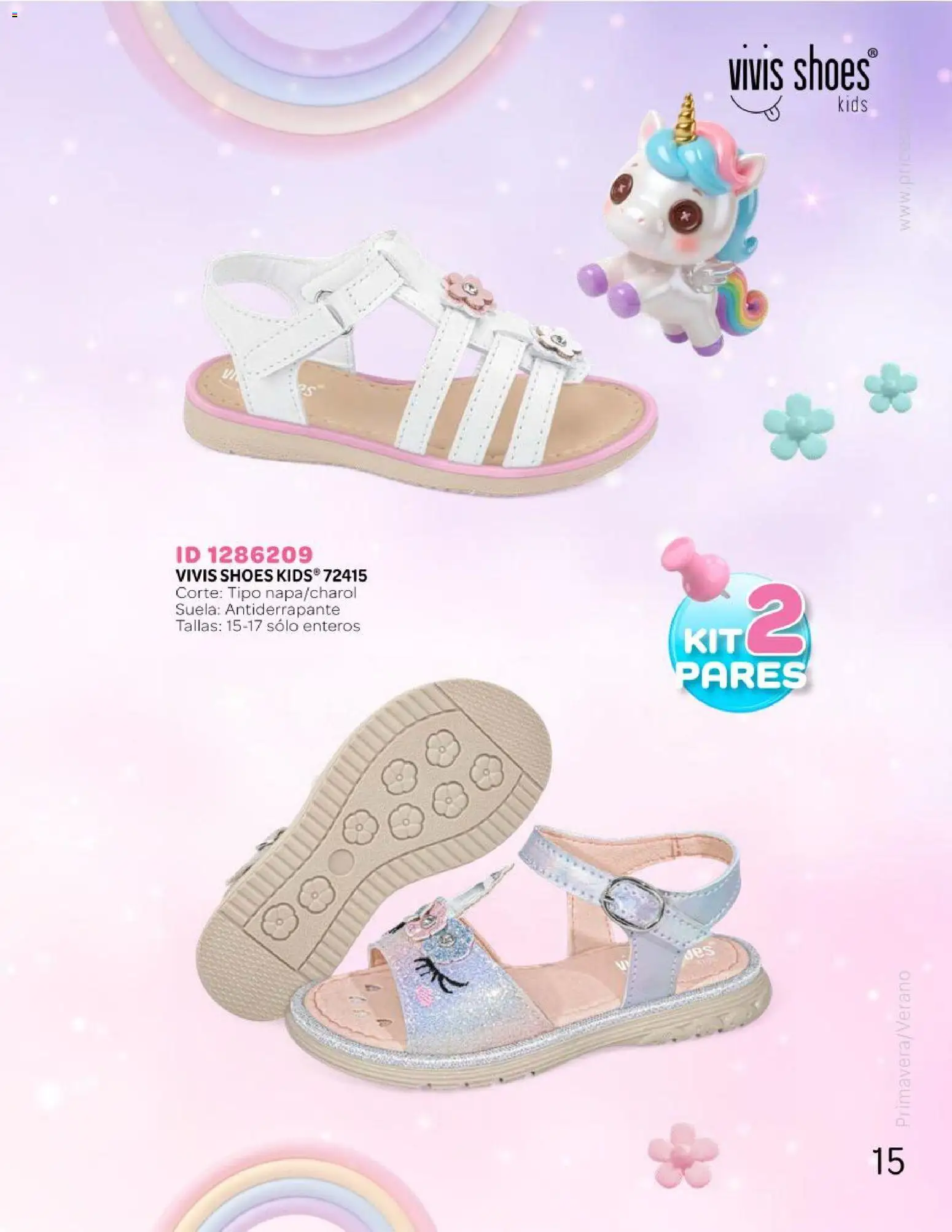 Nuevas ofertas de Price Shoes válidas en toda la República Mexicana desde el 25.04.2026. ¡Encuentra las mejores ofertas en Price Shoes catálogo Kids todo en uno! | Página: 15