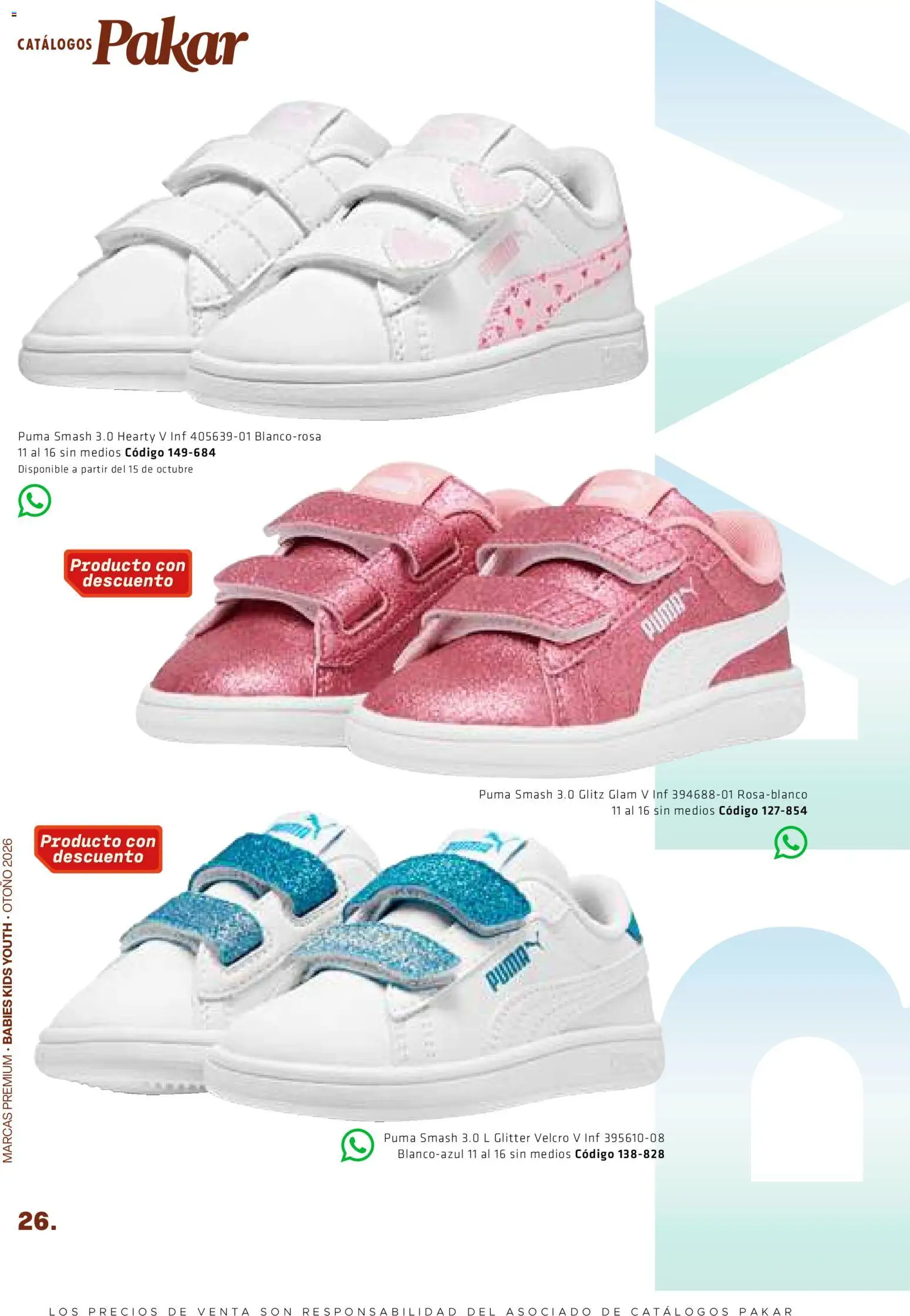 Nuevas ofertas de SC Pakar válidas en toda la República Mexicana desde el 28/08/2026. ¡Encuentra las mejores ofertas en SC Pakar catálogo Premium Kids! | Página: 26 | Productos: Glitter
