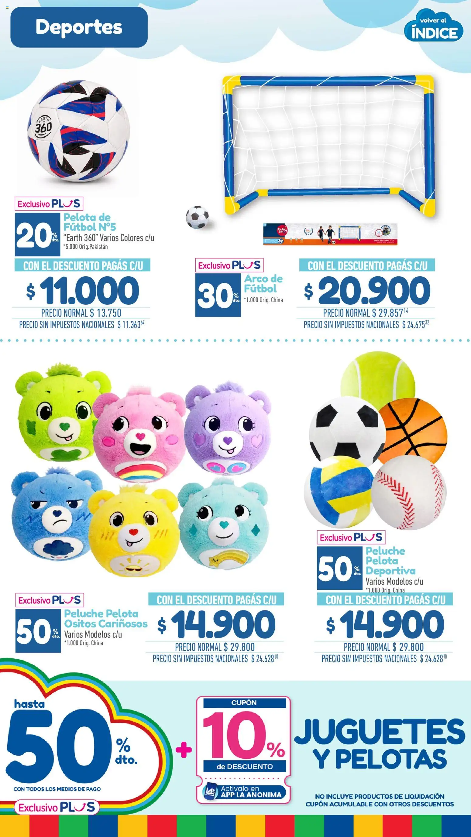 La Anonima Especial Día de la Niñez │ válido desde el 06/08/2026 | Página: 22 | Productos: Juguetes, Pelota