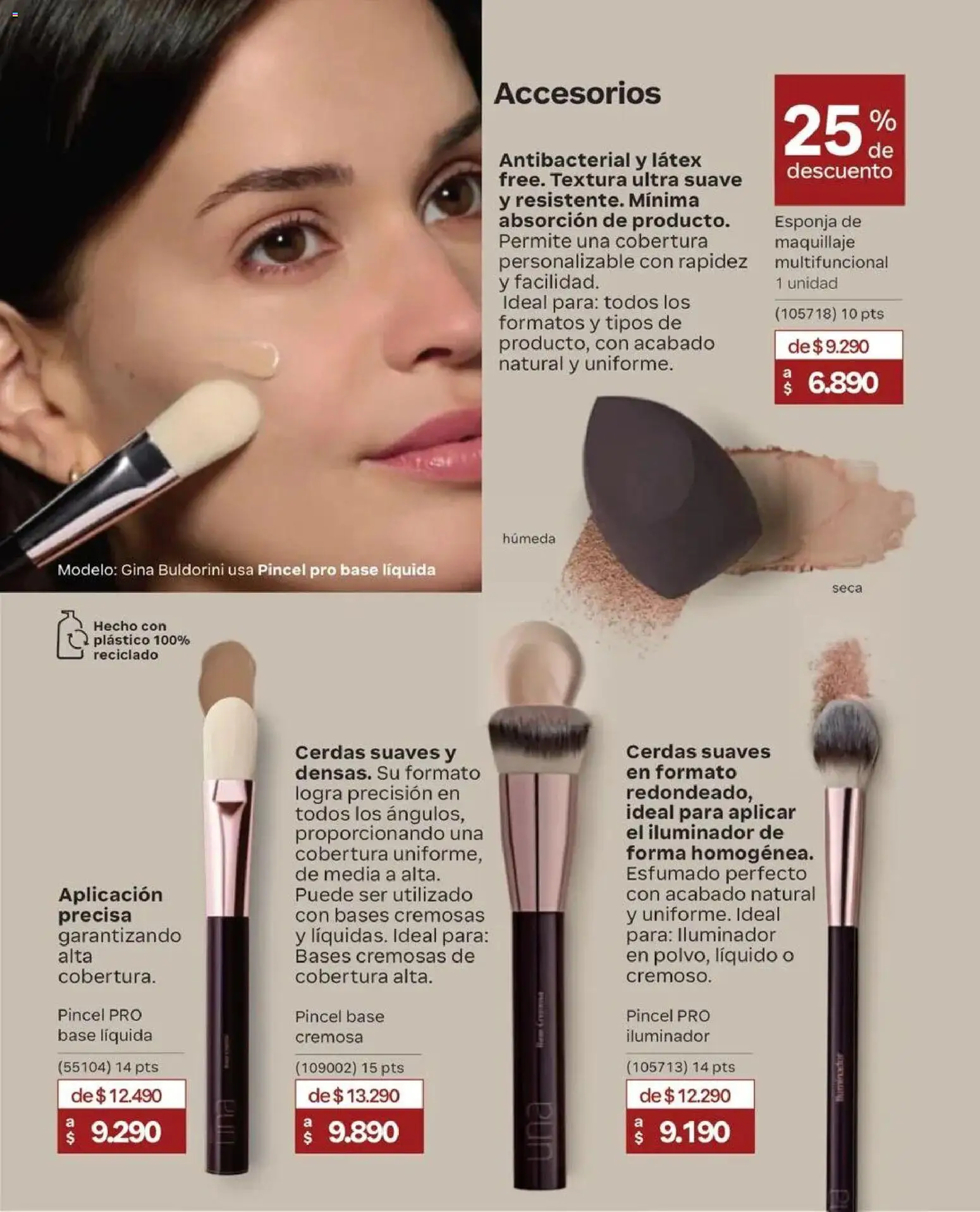Natura catálogo │ válido desde el 31.08.2026 | Página: 87 | Productos: Maquillaje, Base, Pincel, Iluminador