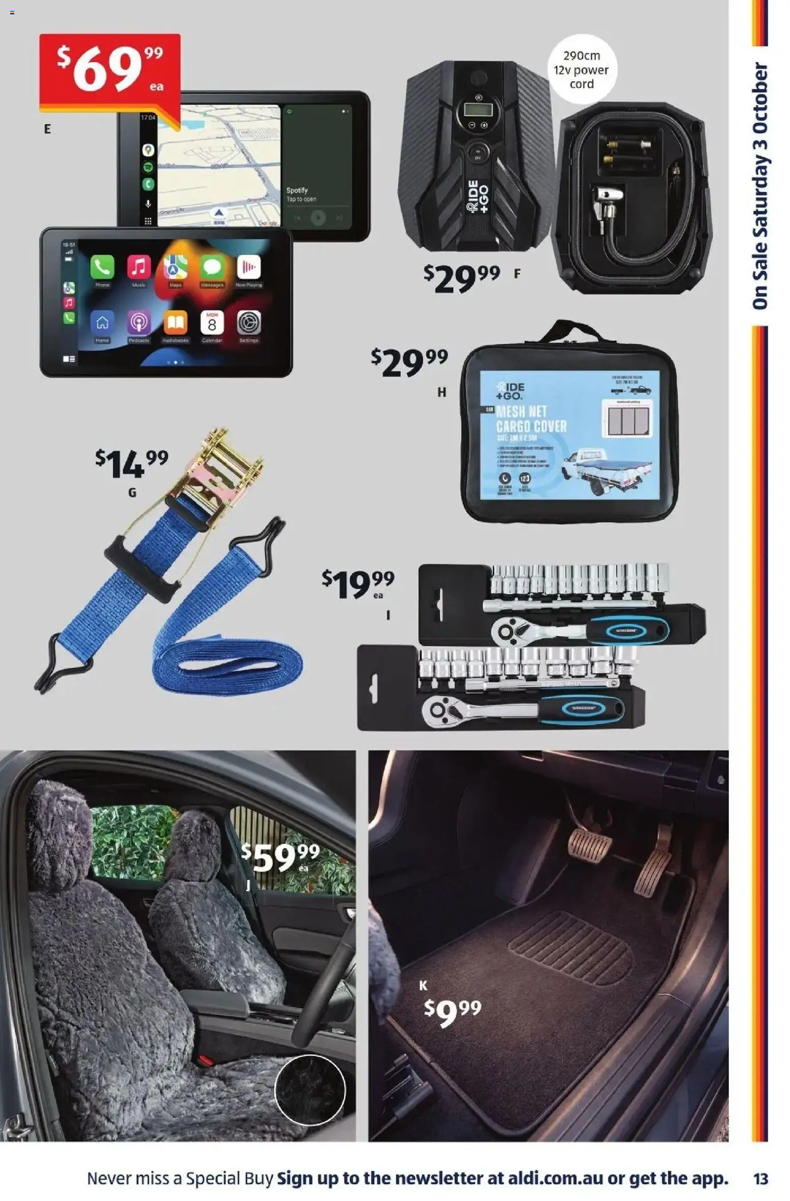Aldi catalogue - valid from 30/09/2026 | Page: 13 | Products: Socket, Compressor, Tie, Digital