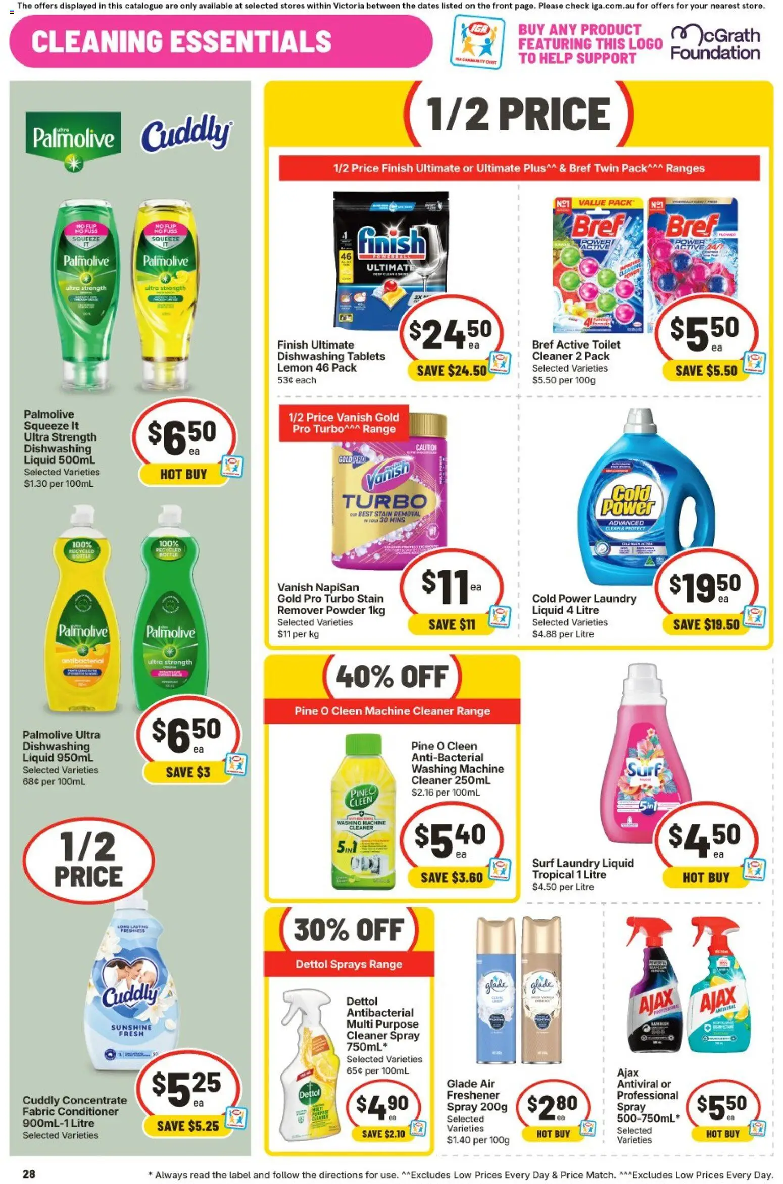 IGA catalogue - valid from 23/09/2026 | Page: 28 | Products: Herb, Chips, Steak, Onion